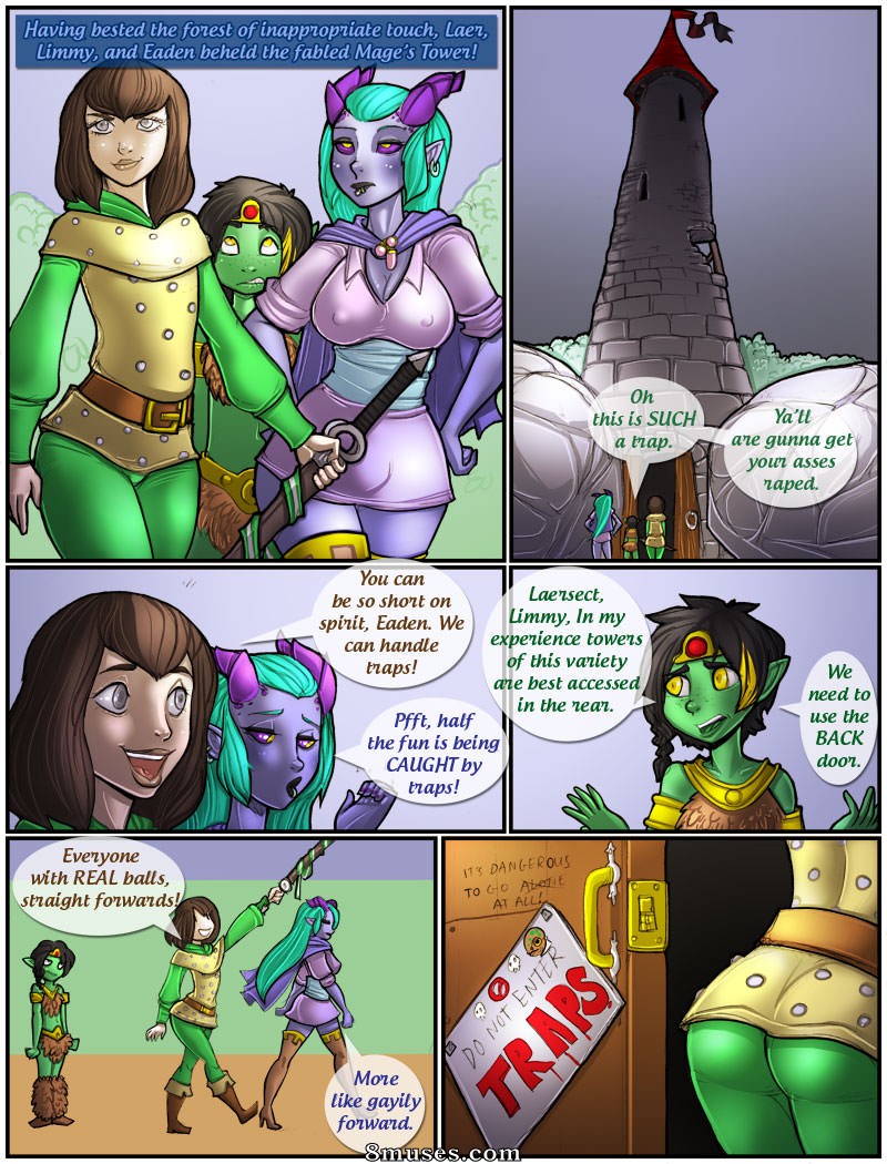 Shia Comics - Tower of Traps - Page 1