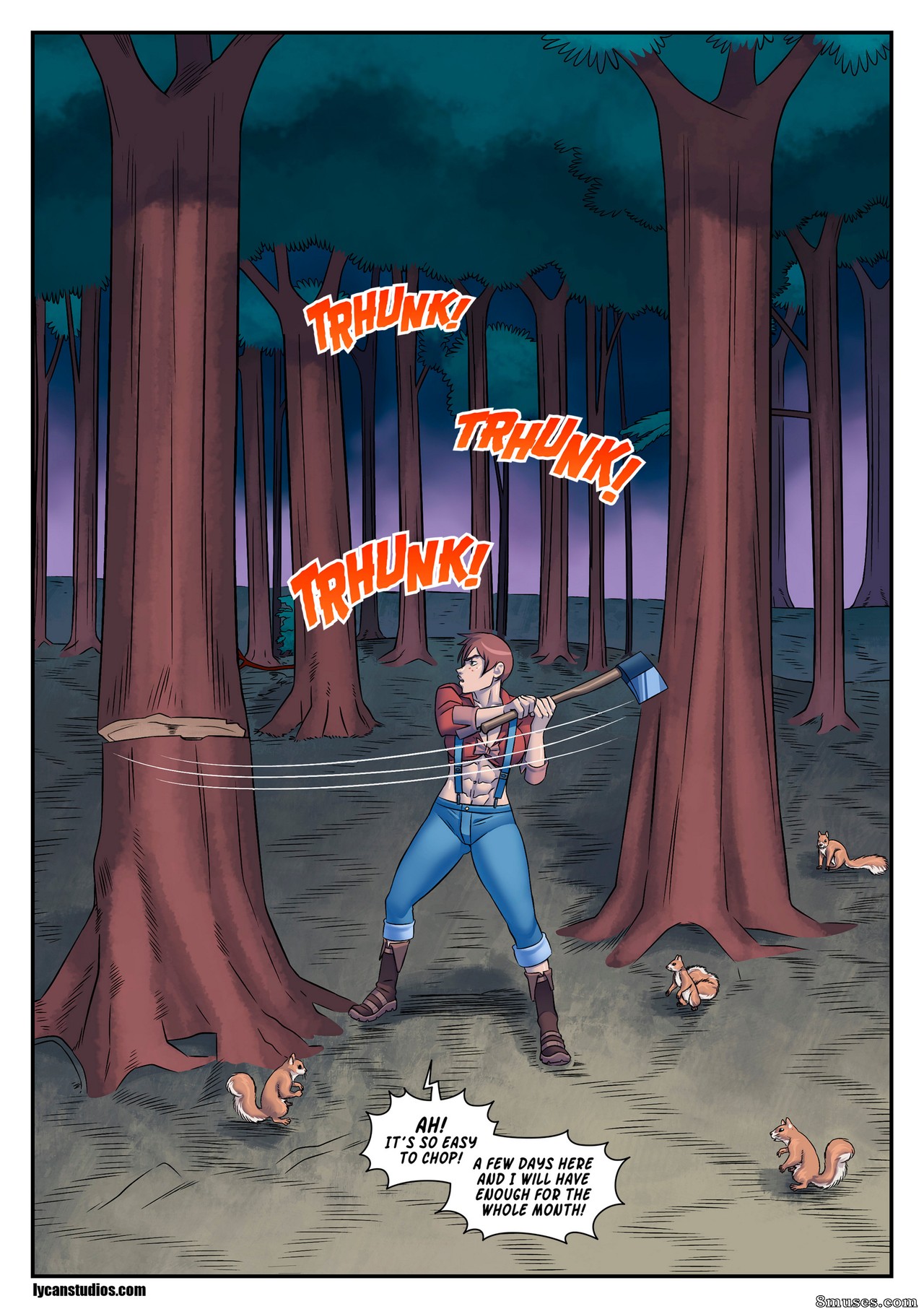 Locofuria Comics - 100 Ways to Become a Monster 41 - Let's Get Nuts! - Page 10