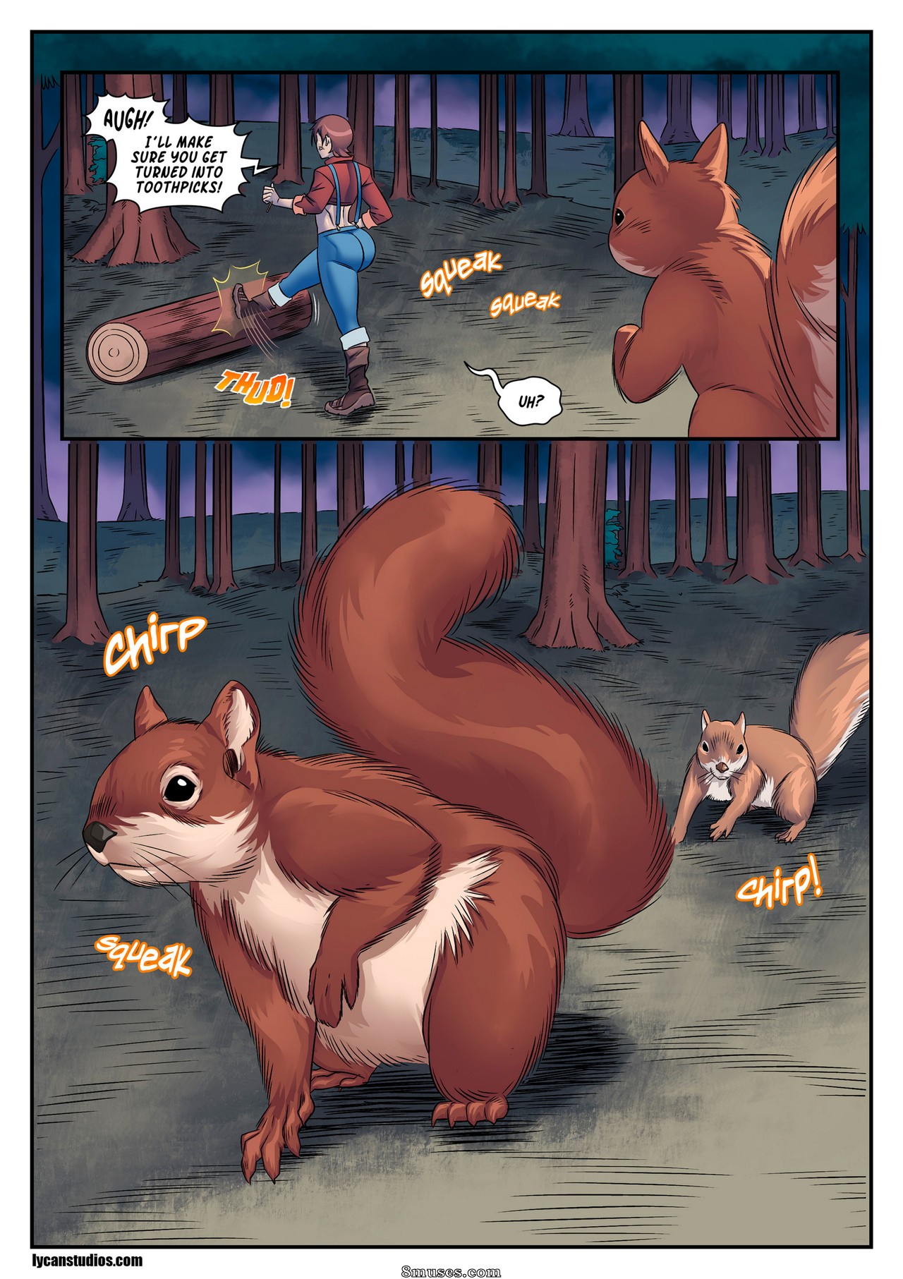 Locofuria Comics - 100 Ways to Become a Monster 41 - Let's Get Nuts! - Page 13