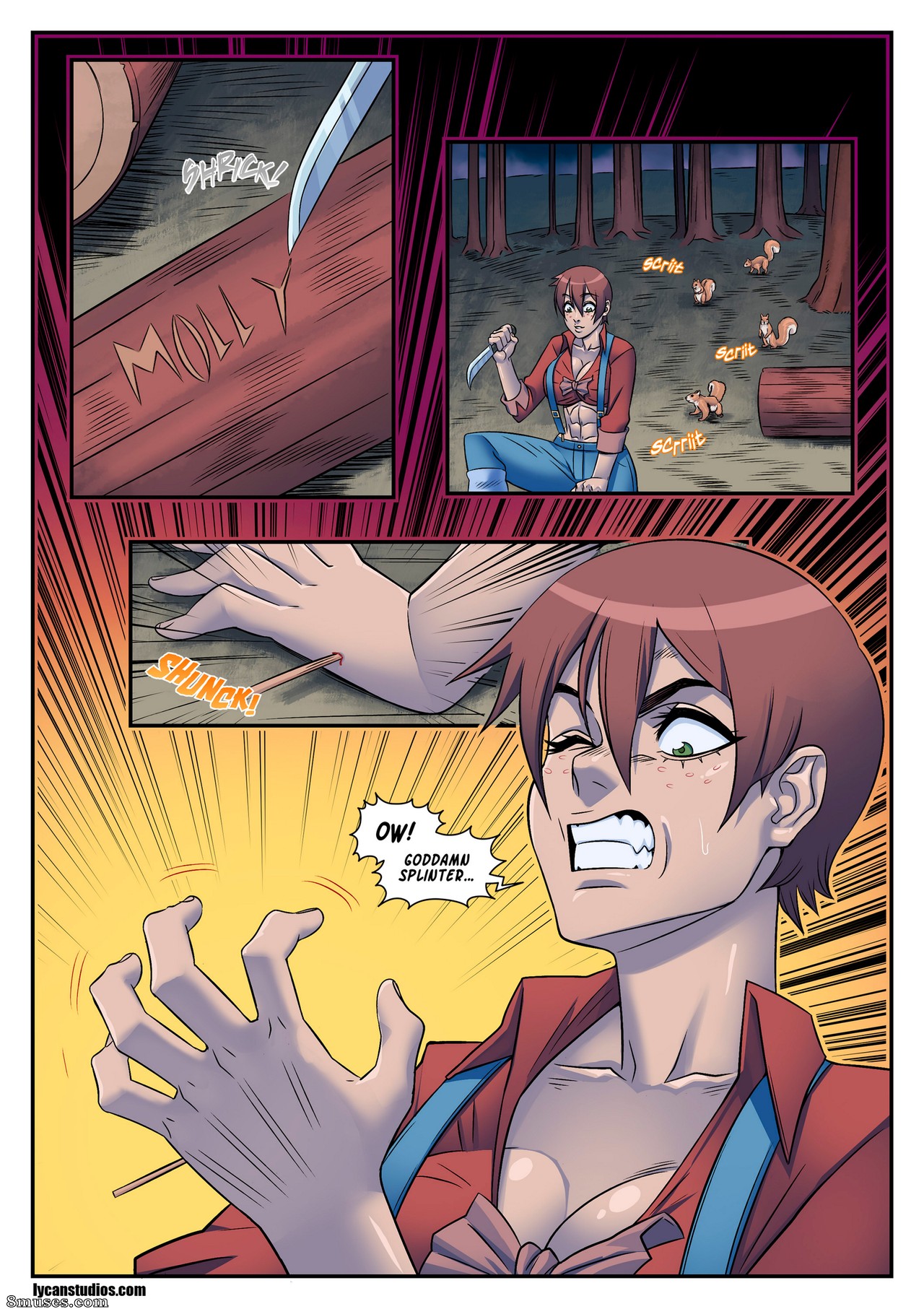 Locofuria Comics - 100 Ways to Become a Monster 41 - Let's Get Nuts! - Page 12