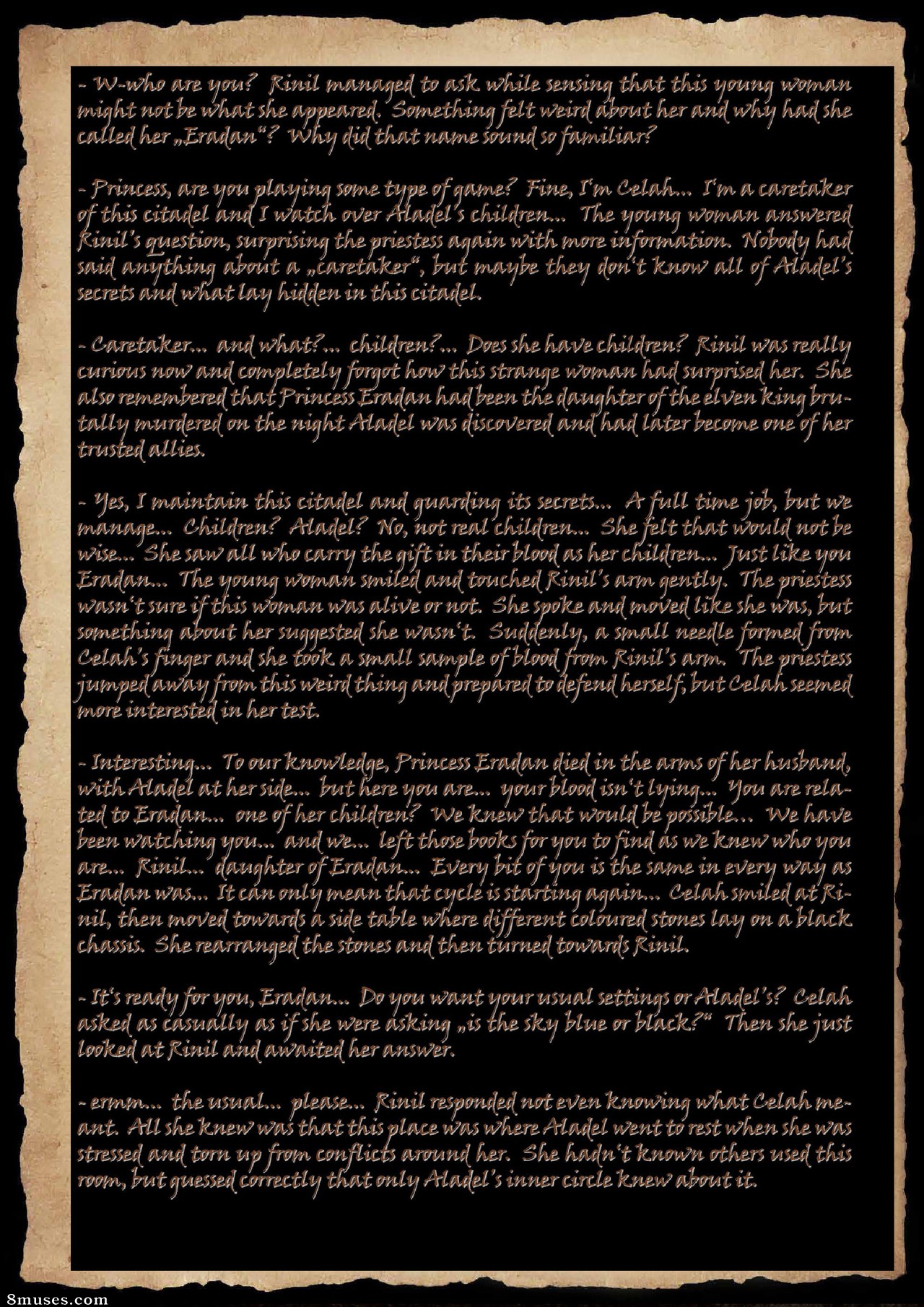 Sacerdotisa Rinil - Santos ou Pecadores - História - Página 6