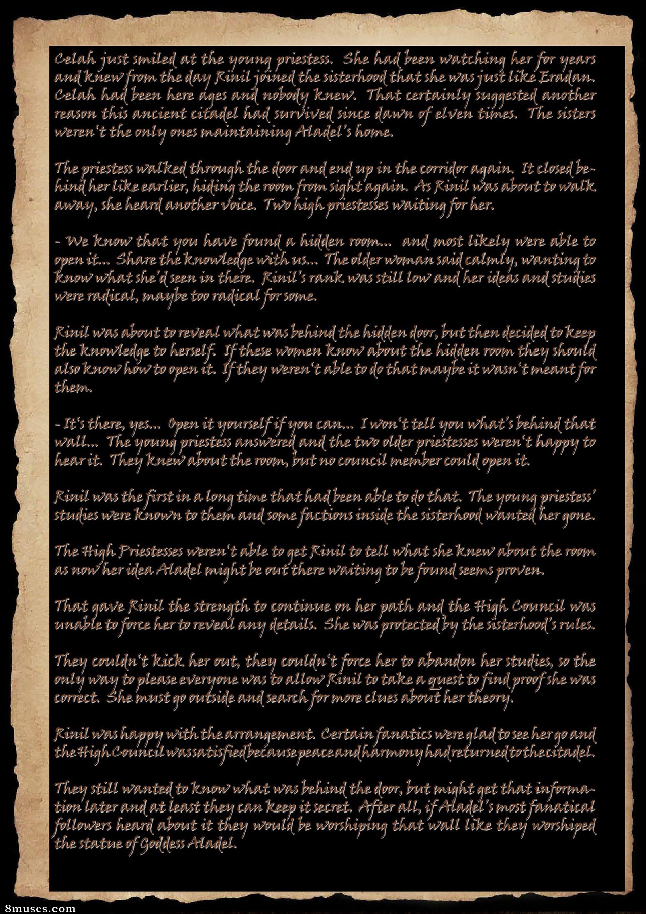 Prêtresse Rinil - Saintes ou pécheresses - Histoire - Page 29