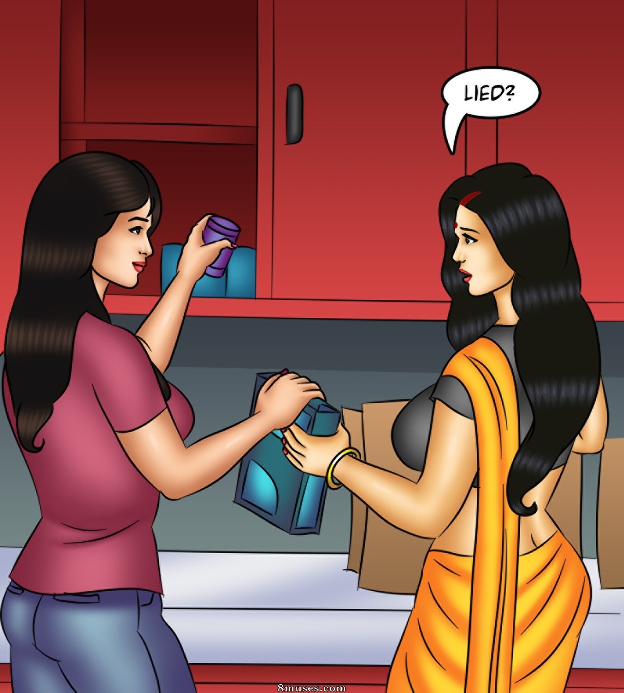 Kirtu.com Comics - Savita Bhabhi - Episode 135 - New Year's Resolution - Page 62