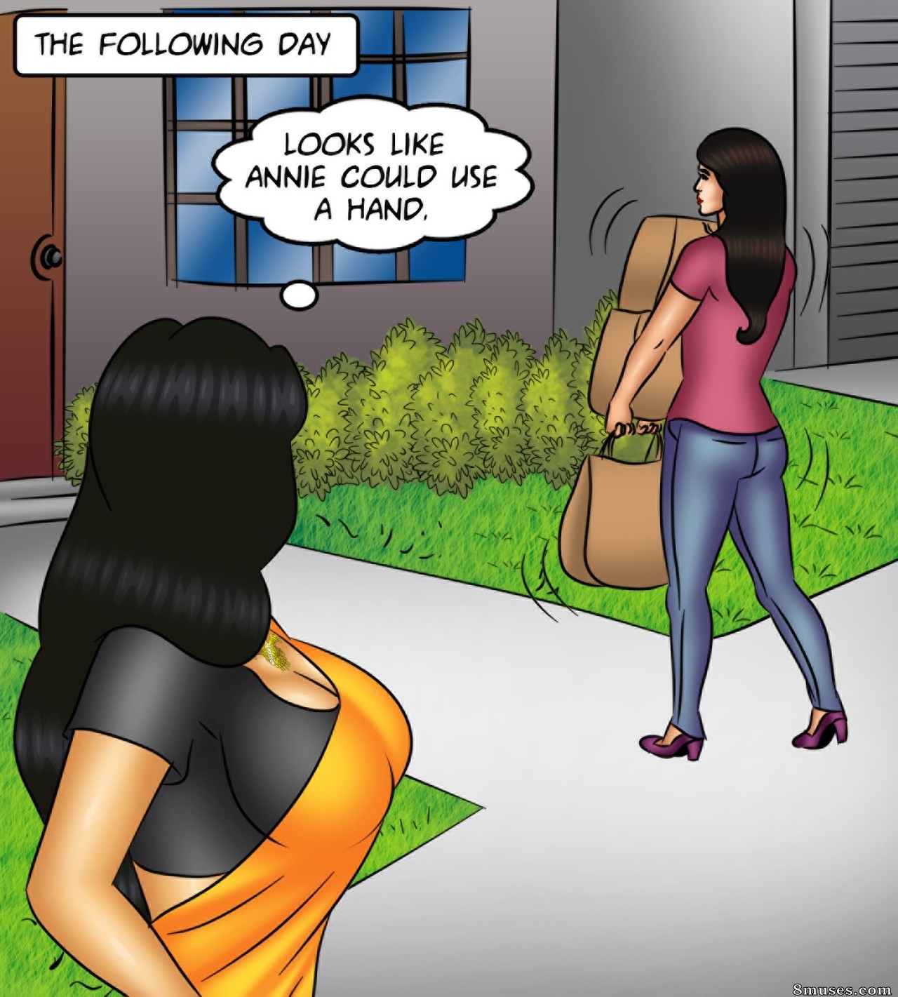 Kirtu.com Comics - Savita Bhabhi - Episode 135 - New Year's Resolution - Page 58