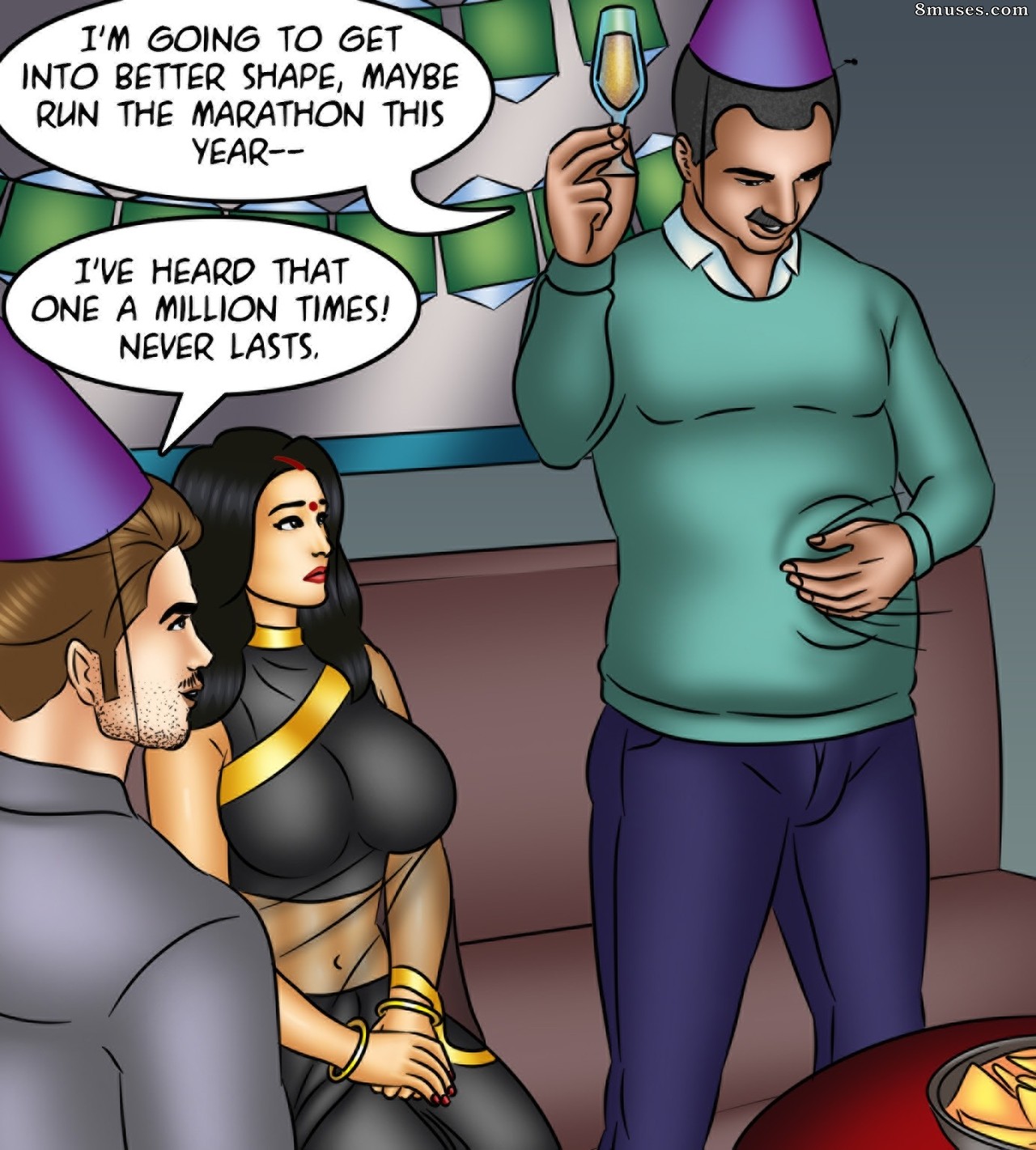 Kirtu.com Comics - Savita Bhabhi - Episode 135 - New Year's Resolution - Page 4