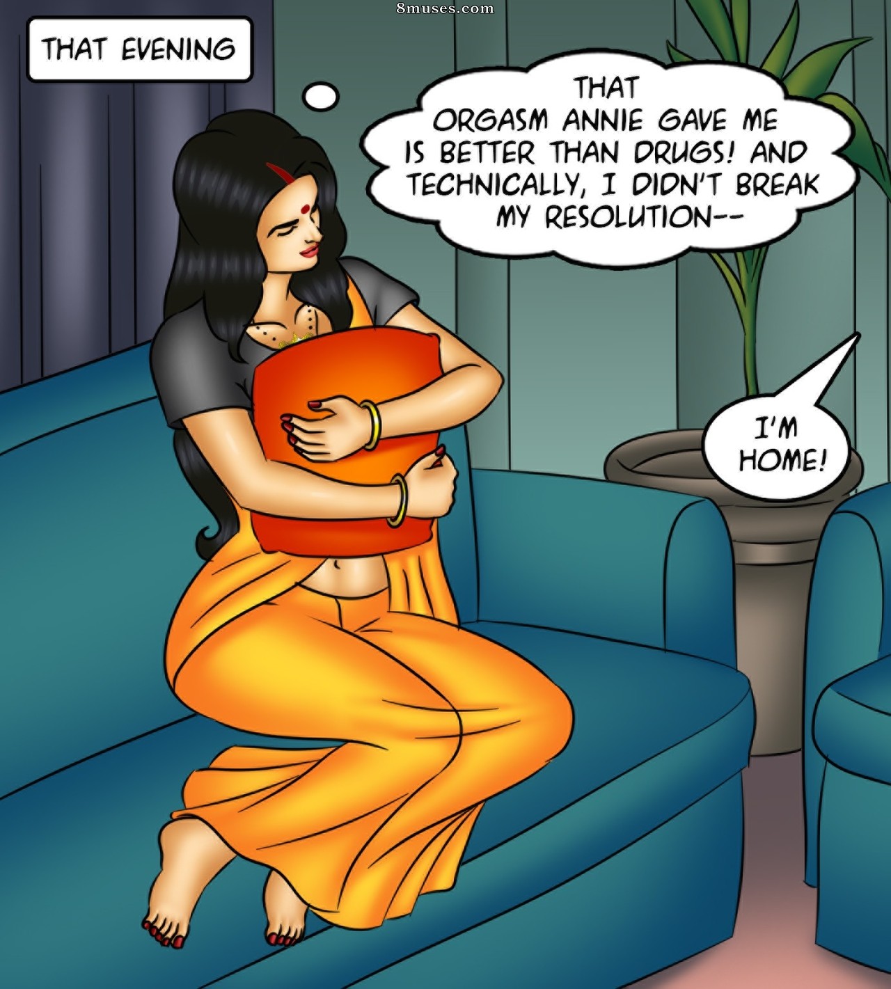 Kirtu.com Comics - Savita Bhabhi - Épisode 135 - Résolution de nouvelle année - Page 83