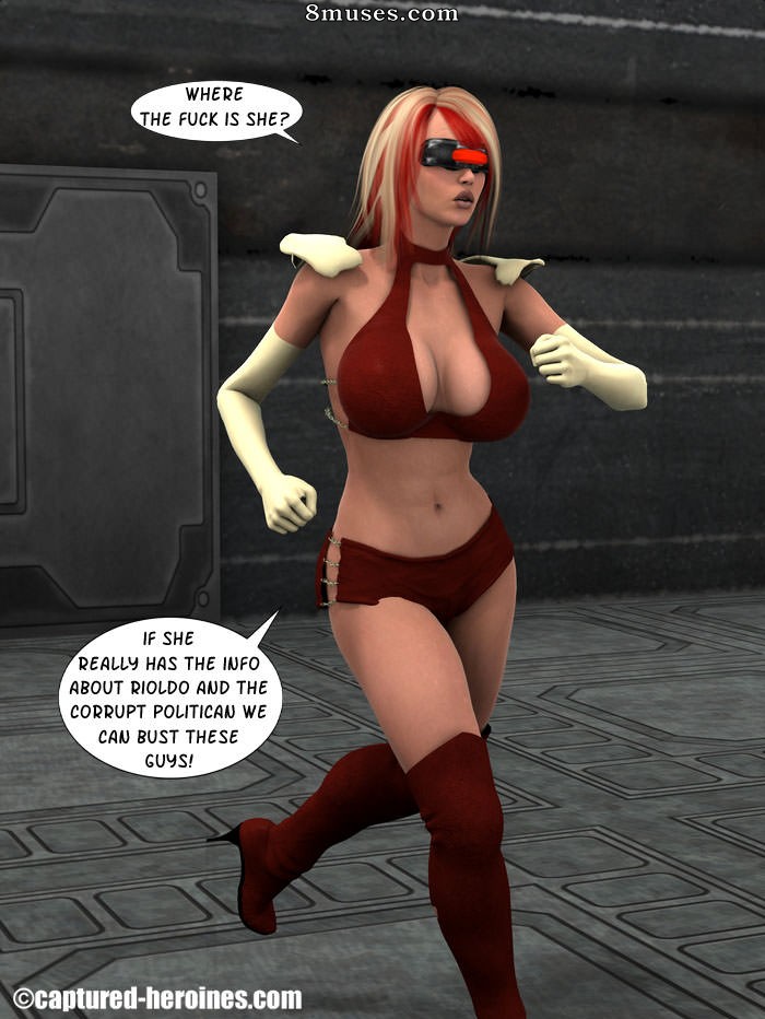 Captured-Heroines Comics - Sindicato Wildfire - Página 32