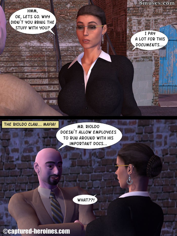 Captured-Heroines Comics - Sindicato de incendios salvajes - Página 4
