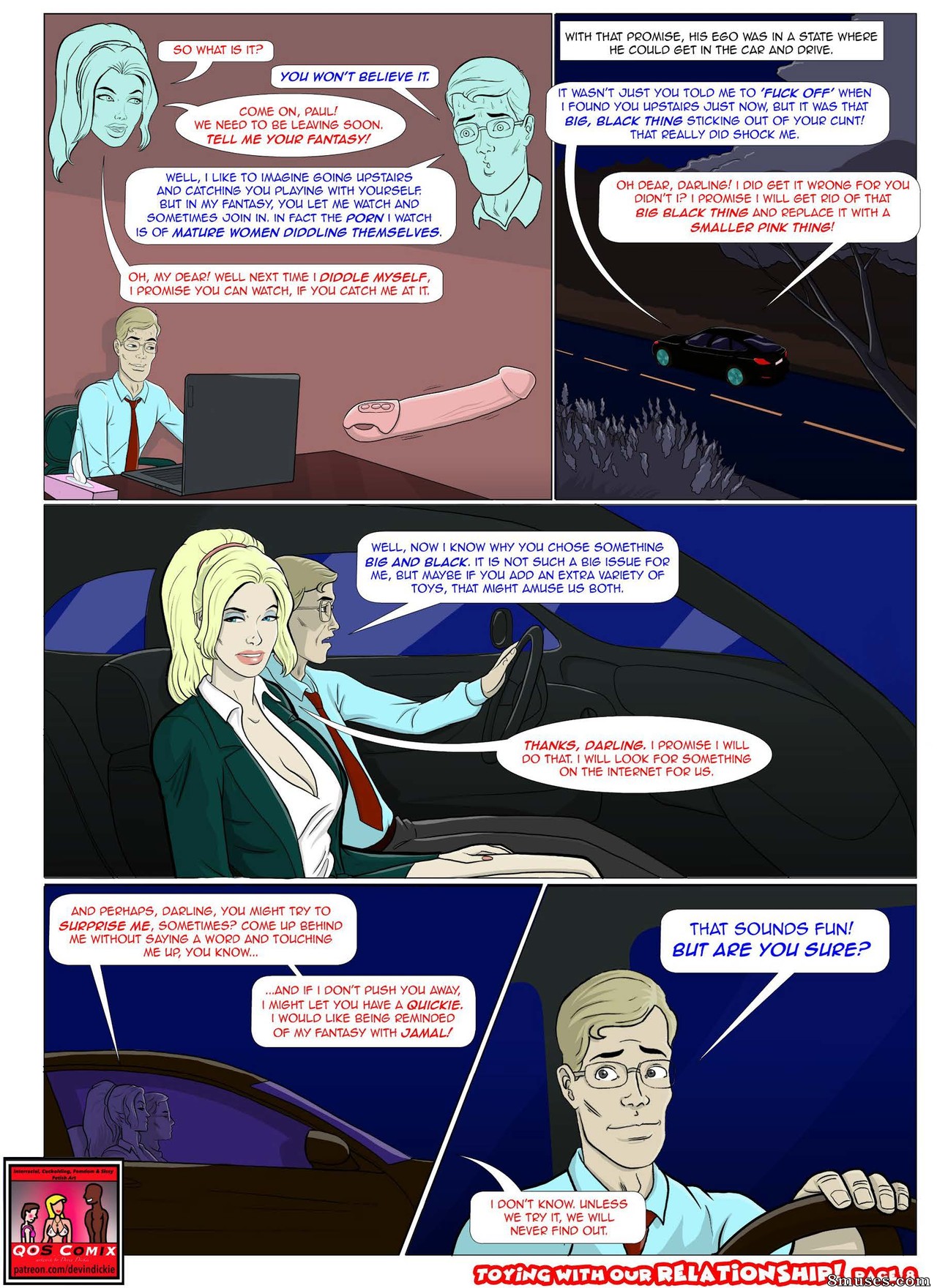Devin Dickie Comics - Toying With Our Relationship - Page 9