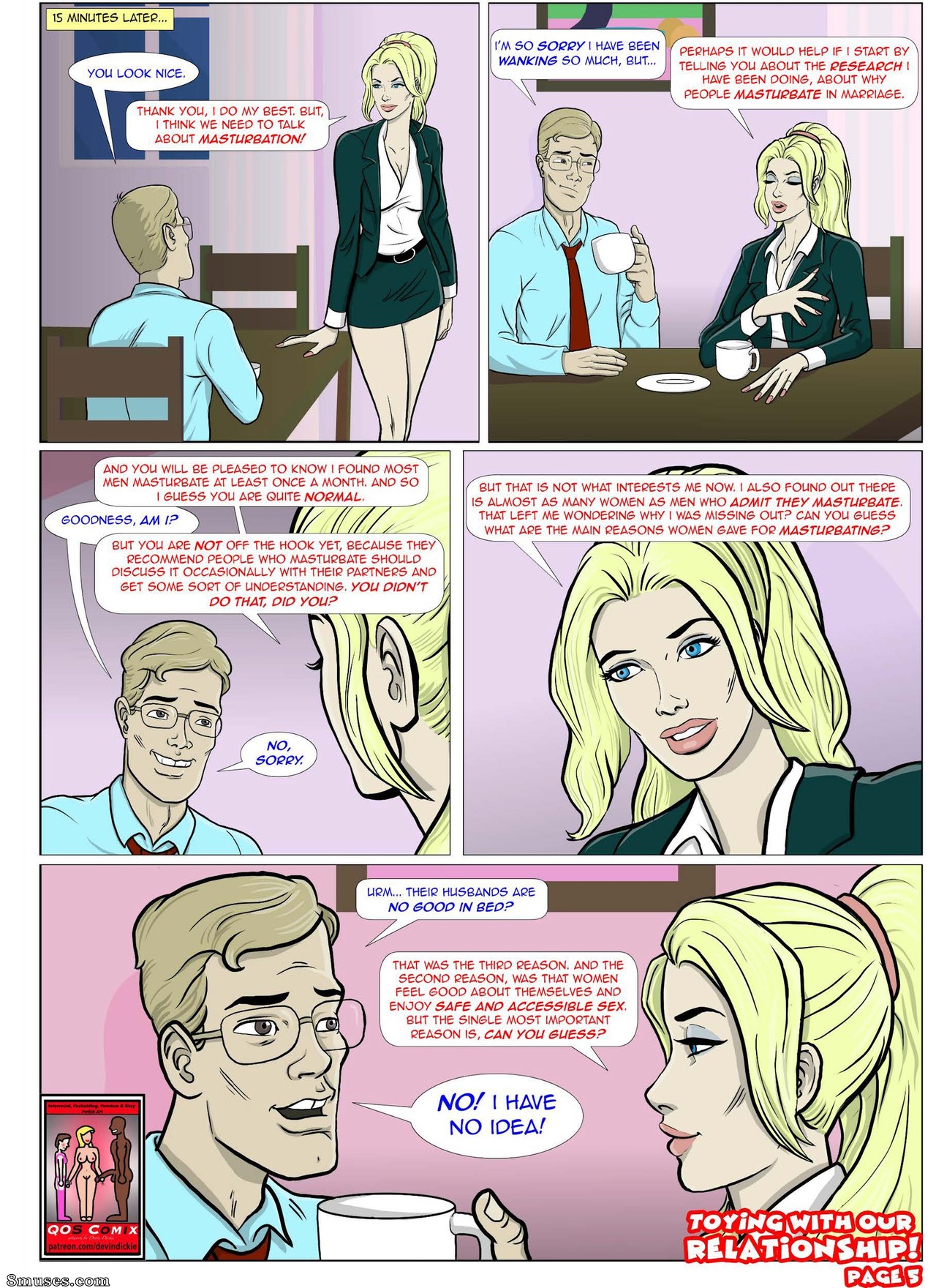 Devin Dickie Comics - Toying With Our Relationship - Page 6