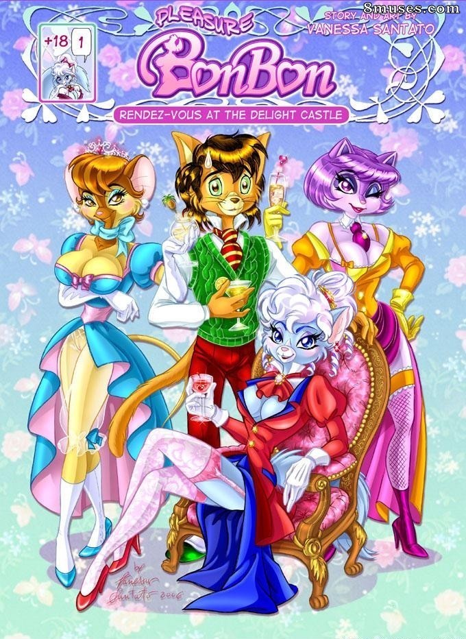 PleasureBonBon Comics - 01 Encontro no castelo do deleite - Página 1