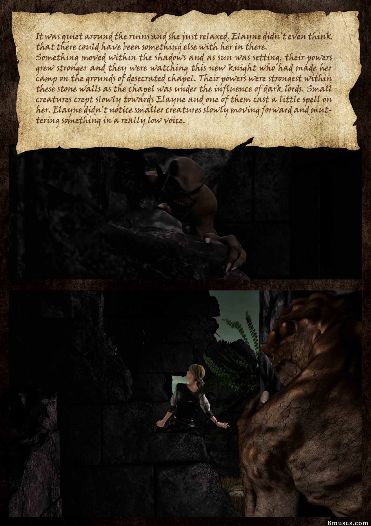 Knight Elayne - The Old Chapel 1 - story - Page 6