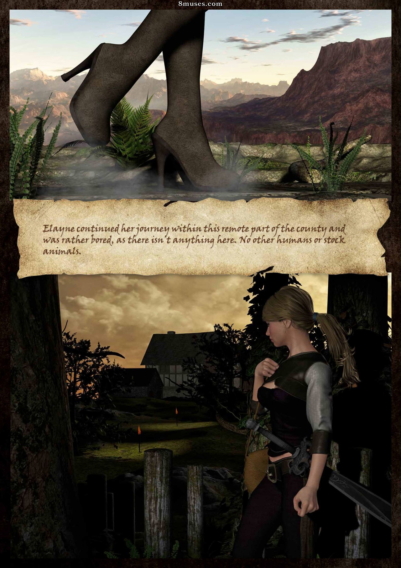 Knight Elayne - The Old Chapel 1 - story - Page 3