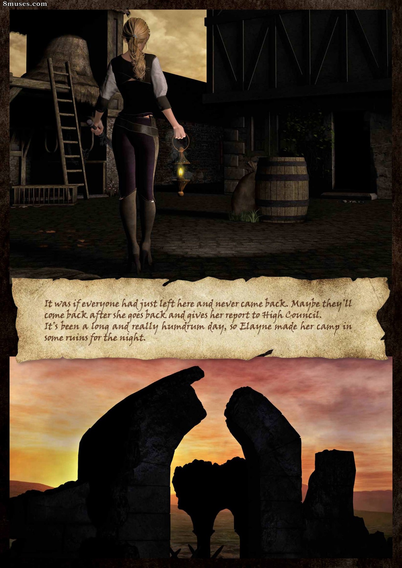 Knight Elayne - The Old Chapel 1 - story - Page 4
