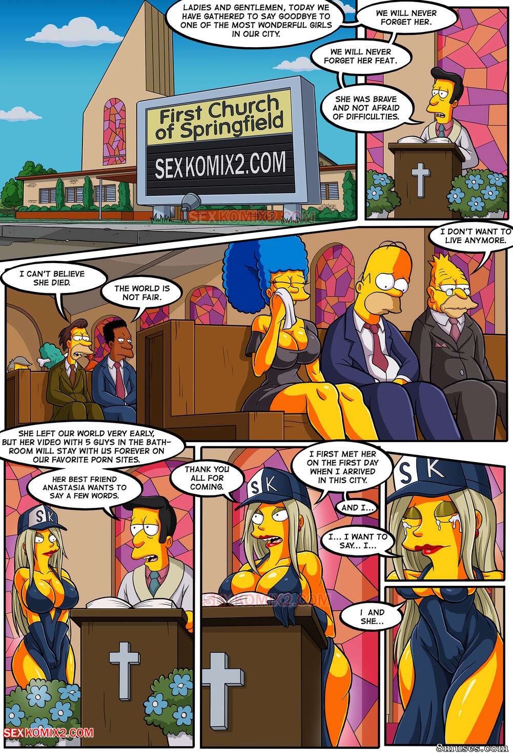 sexkomix2.com - Adventures of Anastasia - Who stole the panties - Page 2
