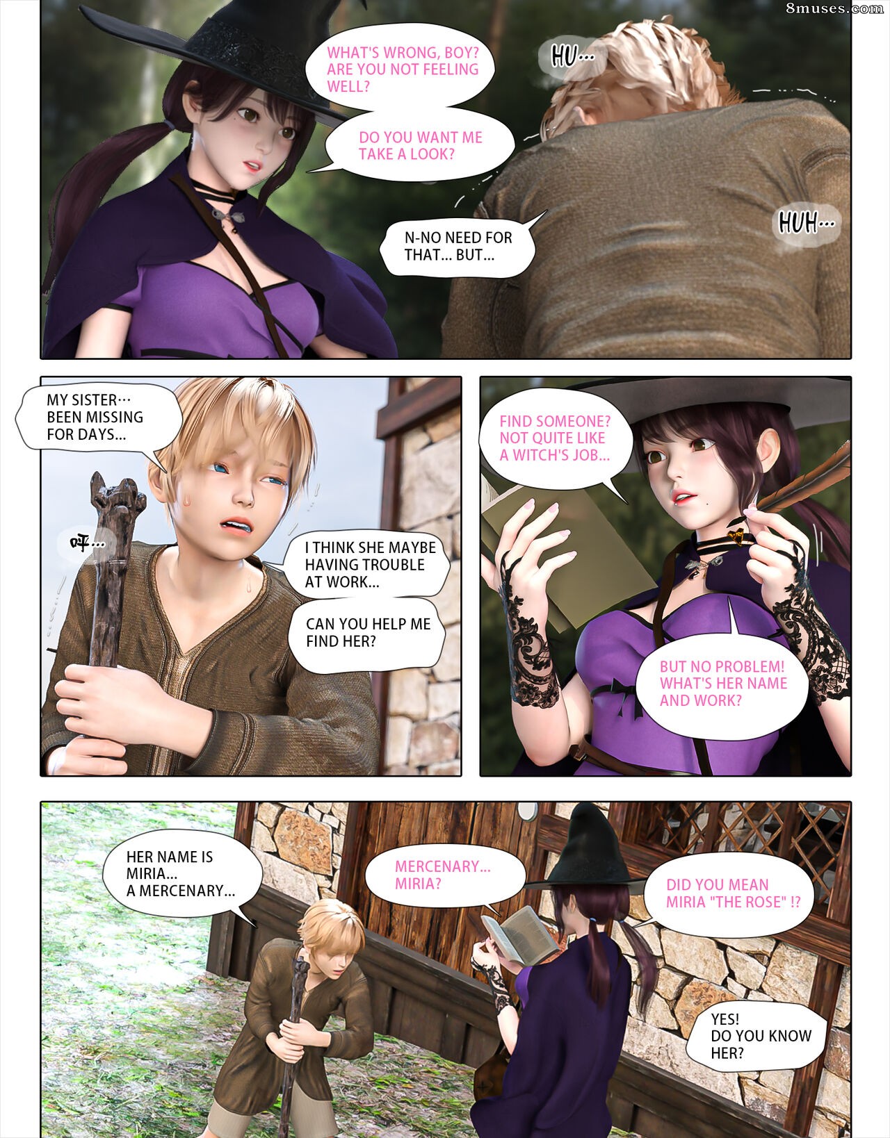 The Rose Fall Into Darkness - Issue 3 - Page 3