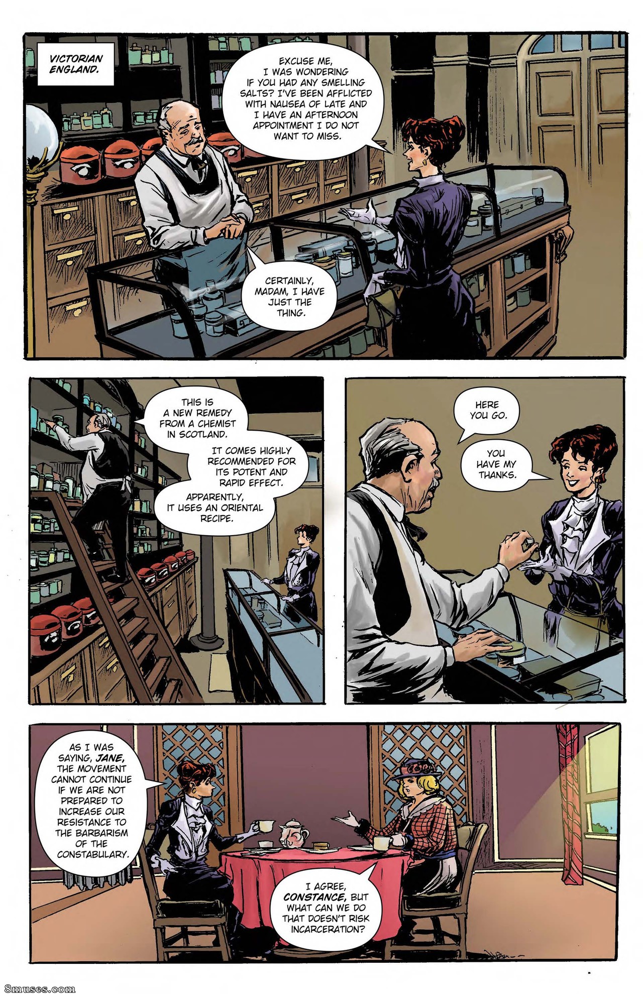 A Touch of the Vapours - Issue 1 - Page 3