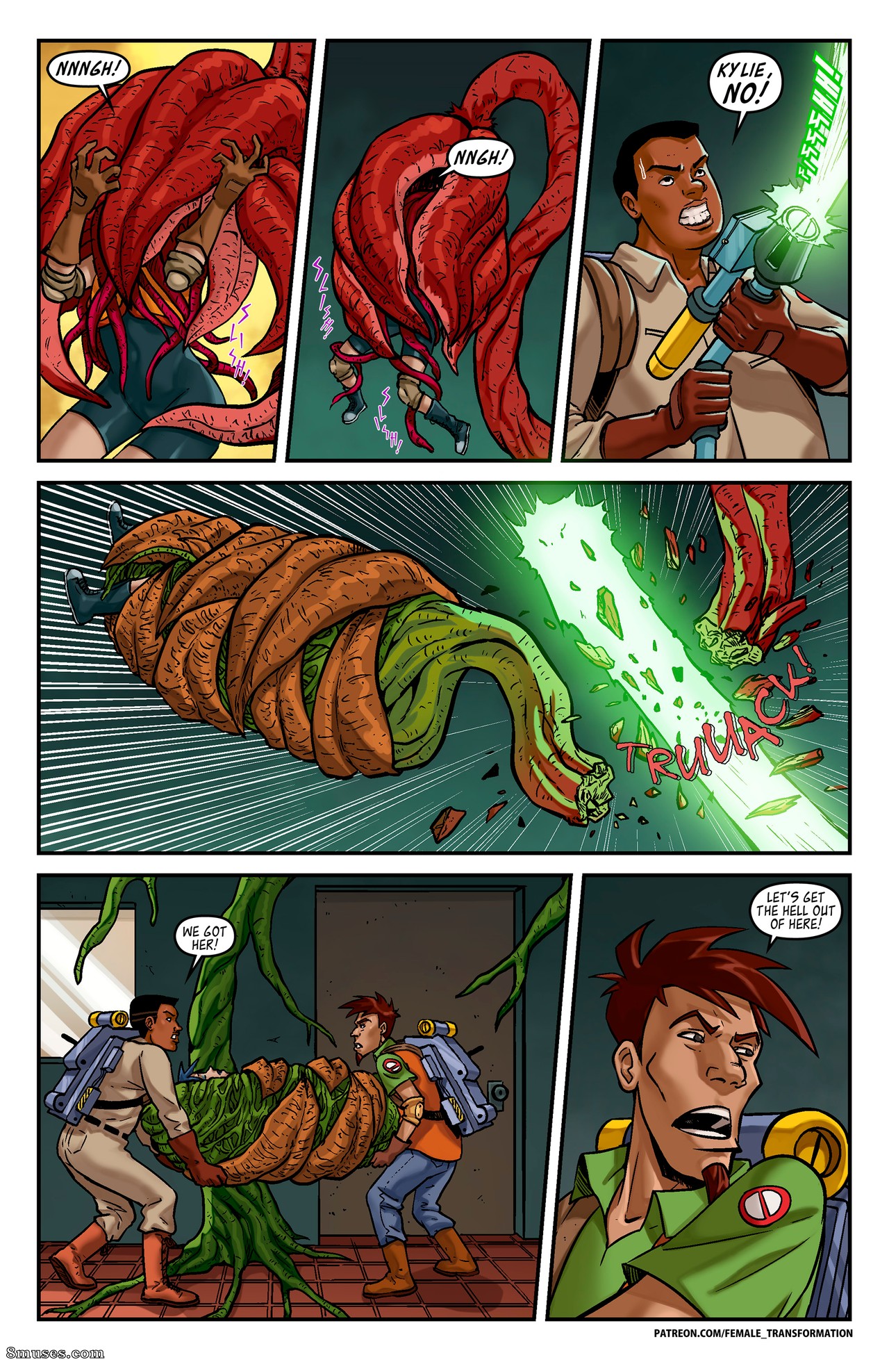 Locofuria Comics - Queen of the Phanton Dryads - Page 14