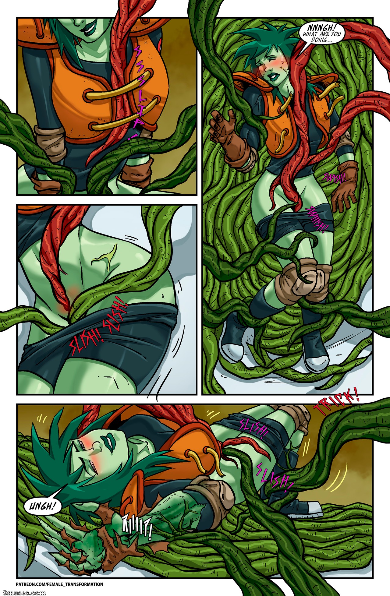 Locofuria Comics - Queen of the Phanton Dryads - Page 24