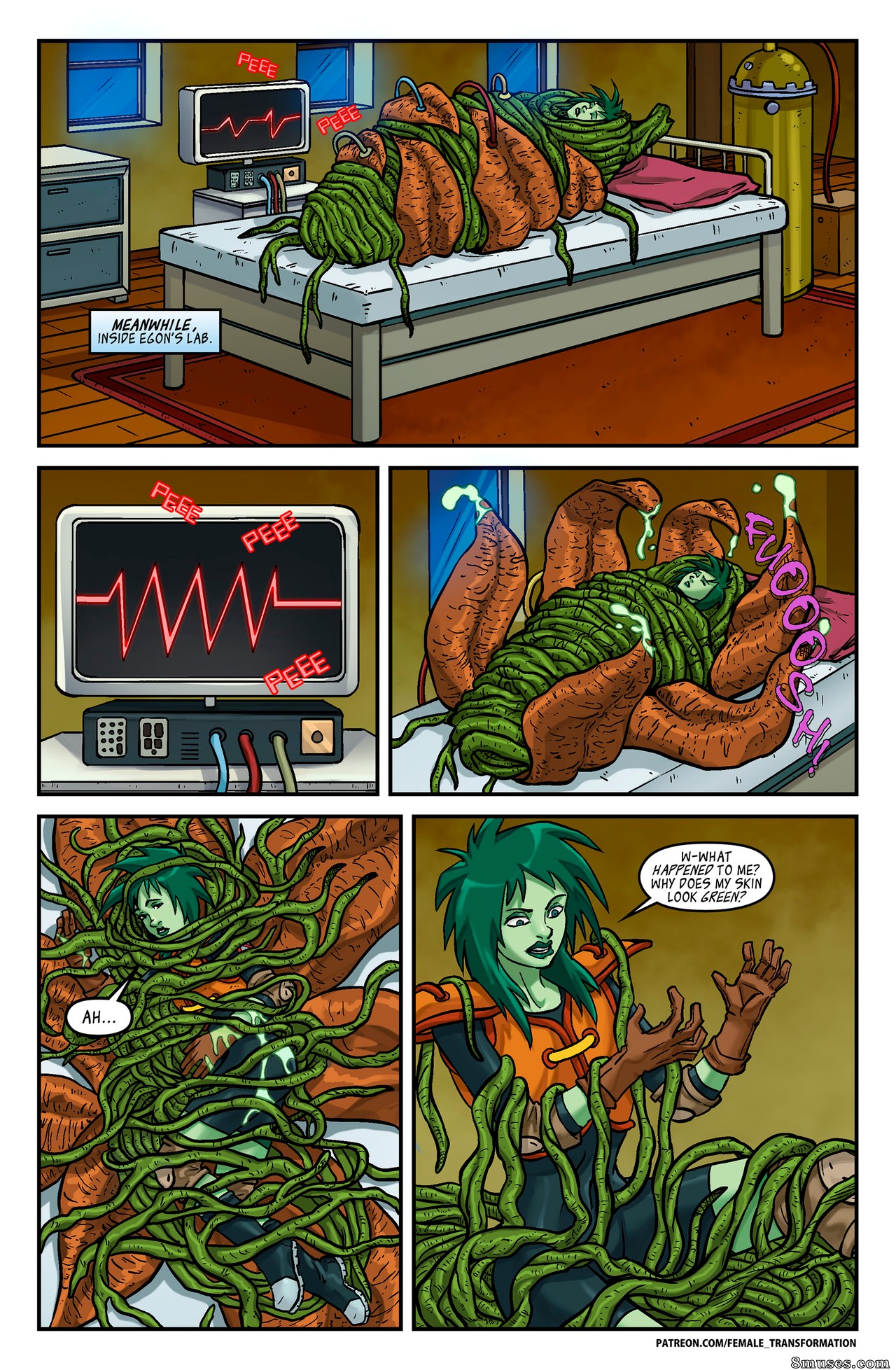 Locofuria Comics - Queen of the Phanton Dryads - Page 19