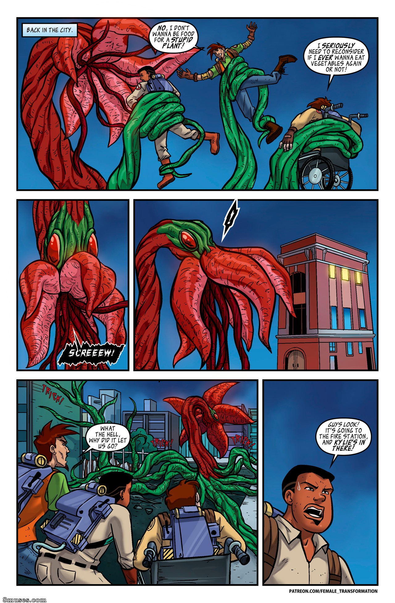 Locofuria Comics - Queen of the Phanton Dryads - Page 22