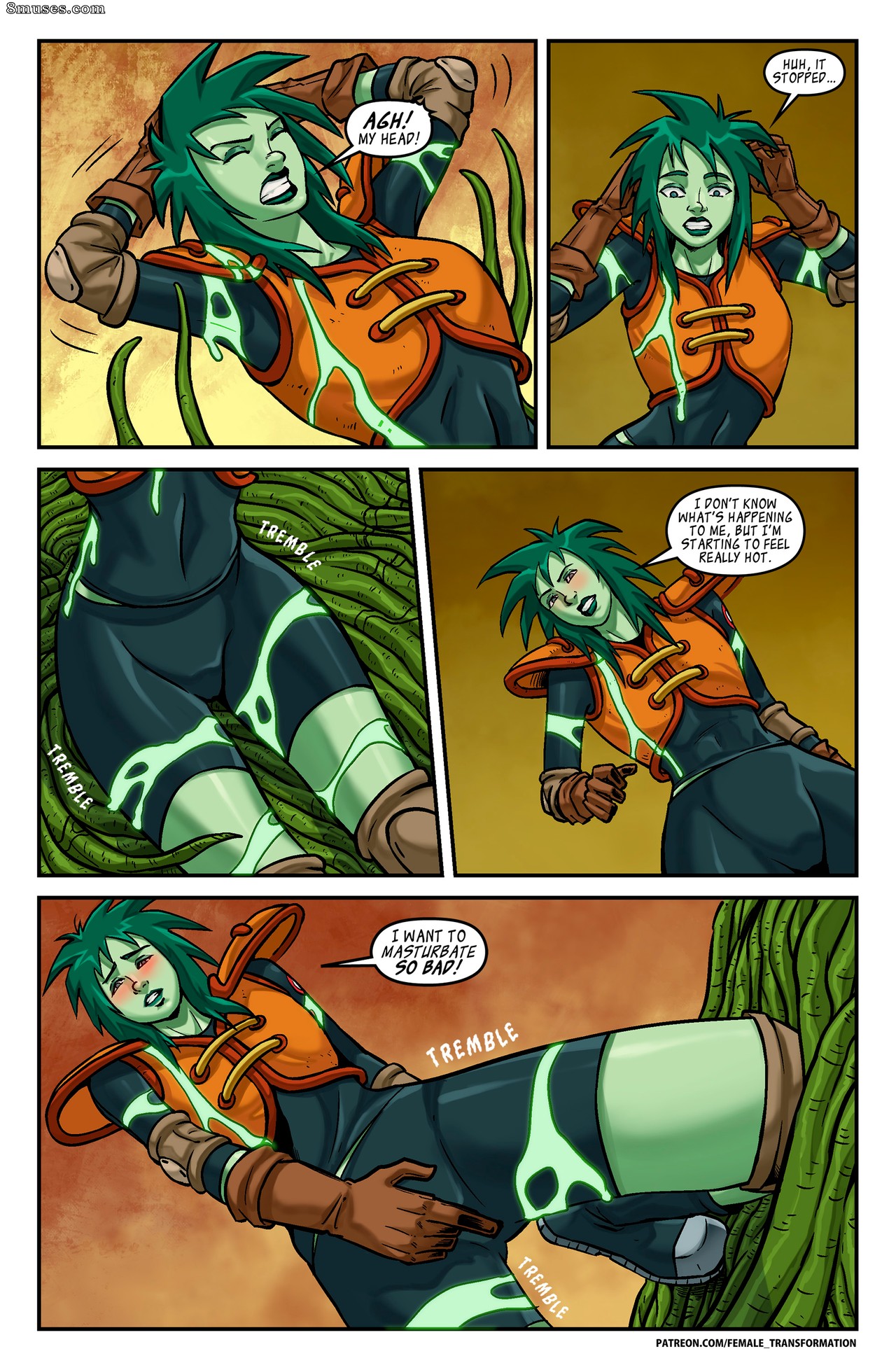 Locofuria Comics - Queen of the Phanton Dryads - Page 20