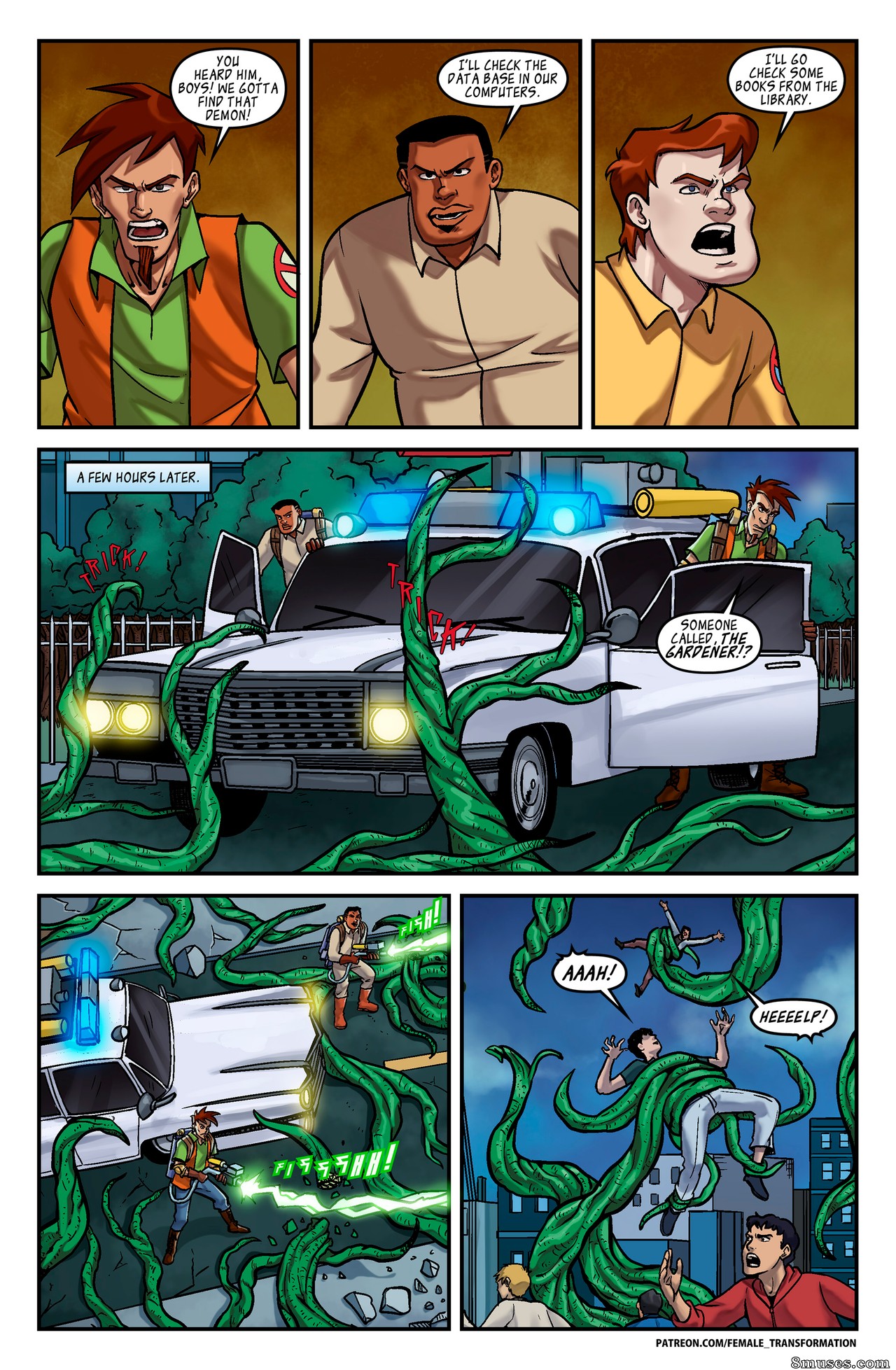 Locofuria Comics - Queen of the Phanton Dryads - Page 17