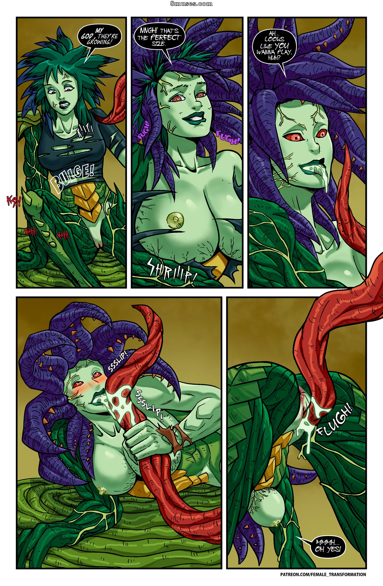 Locofuria Comics - Queen of the Phanton Dryads - Page 26