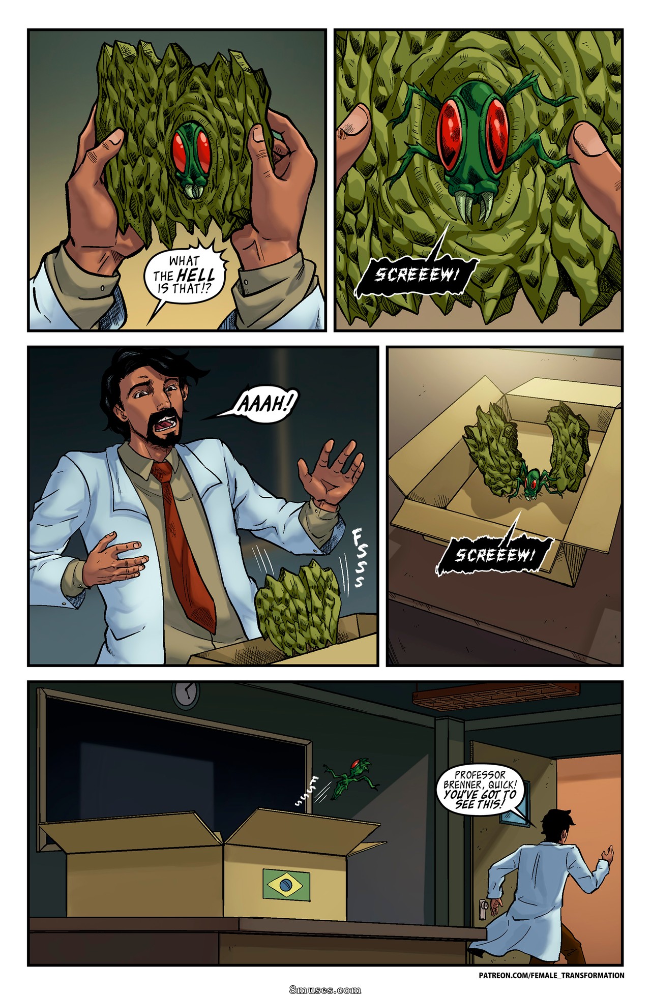 Locofuria Comics - Queen of the Phanton Dryads - Page 5