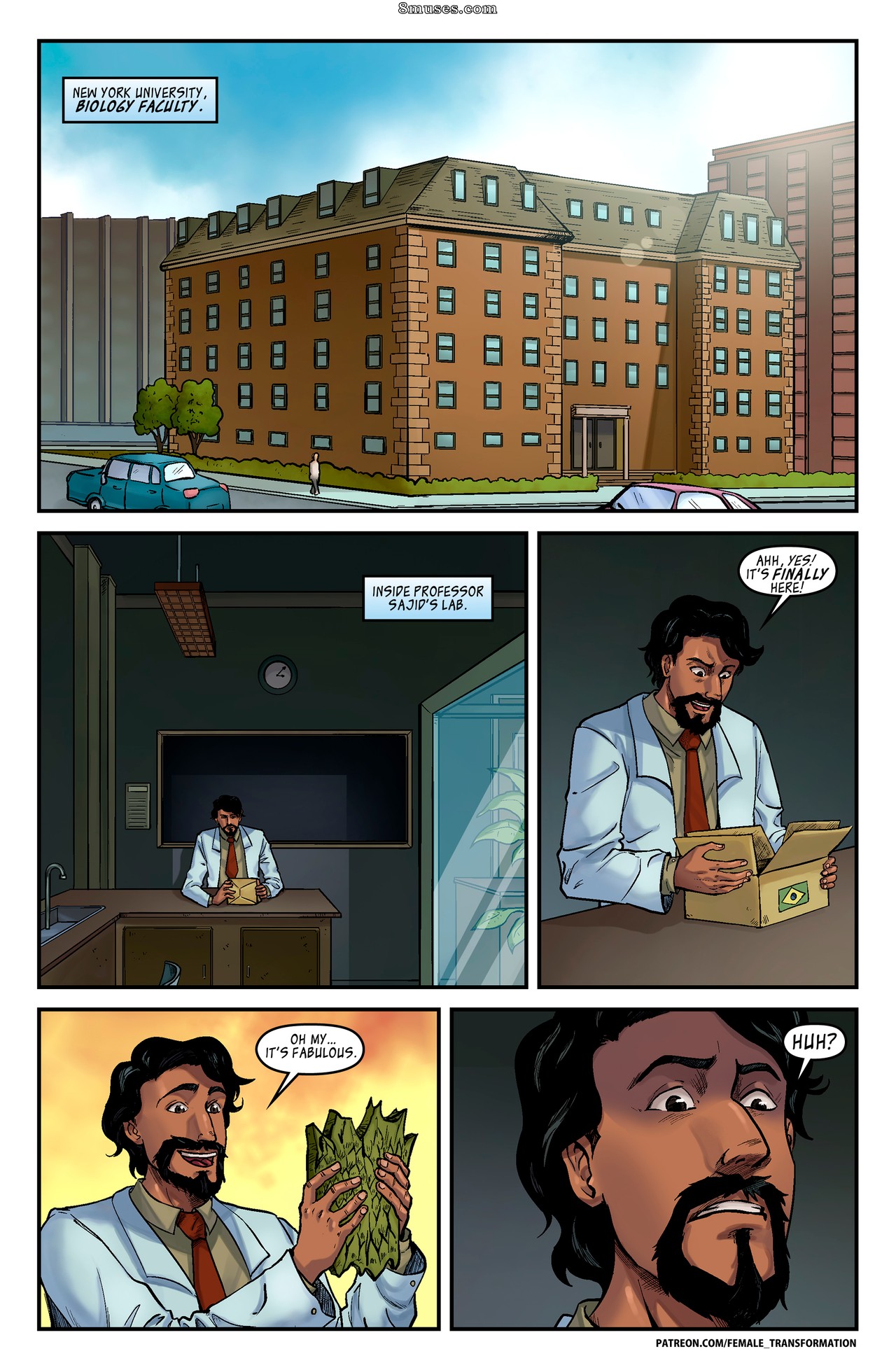 Locofuria Comics - Queen of the Phanton Dryads - Page 4