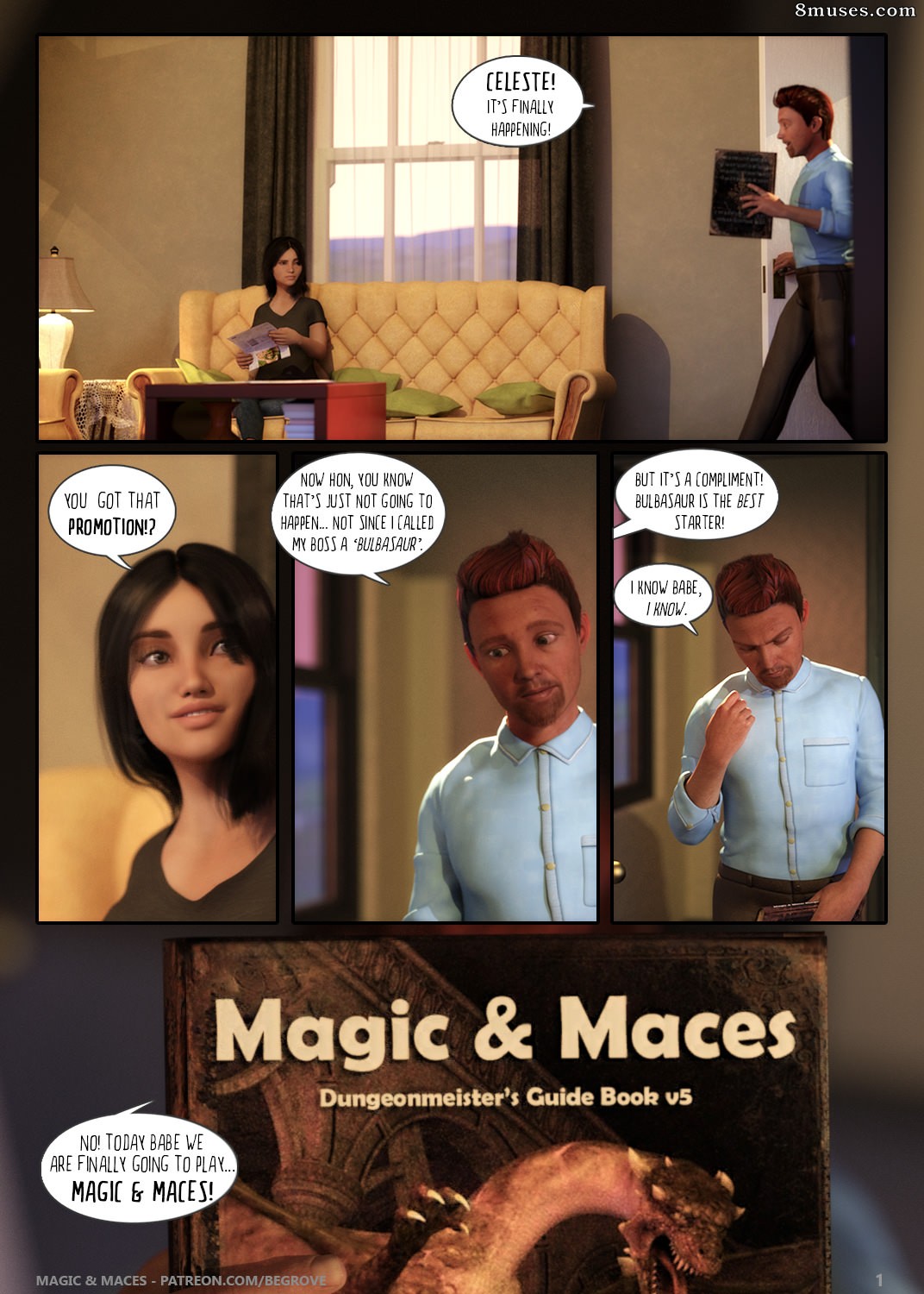 Magie et masses - Numéro 1 - Page 1