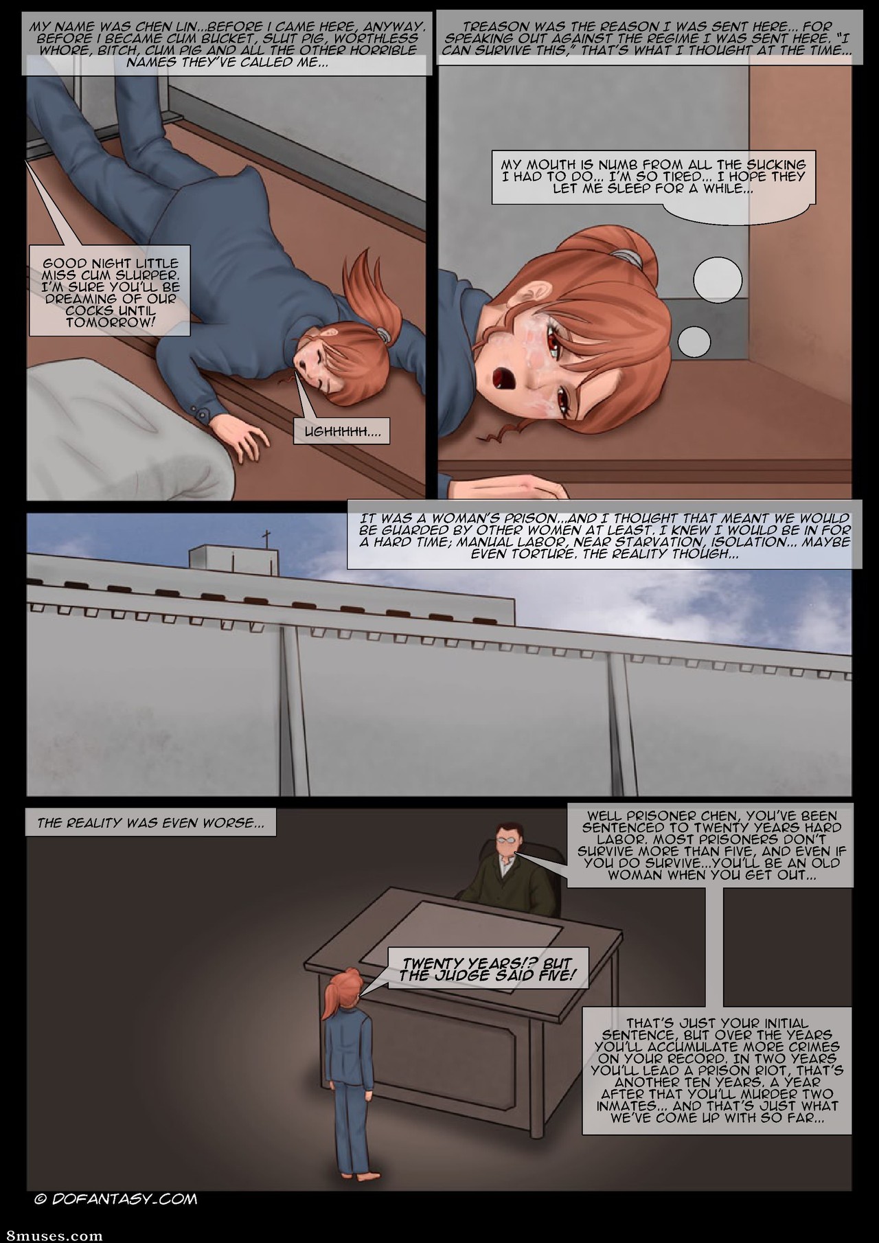 Fansadox Comics - Fansadox 368 - Bitchy Prisoners - Page 8