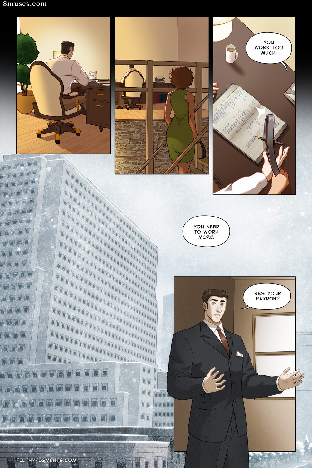 Filthy Figments Comics - Uma azeitona por cima - Página 2