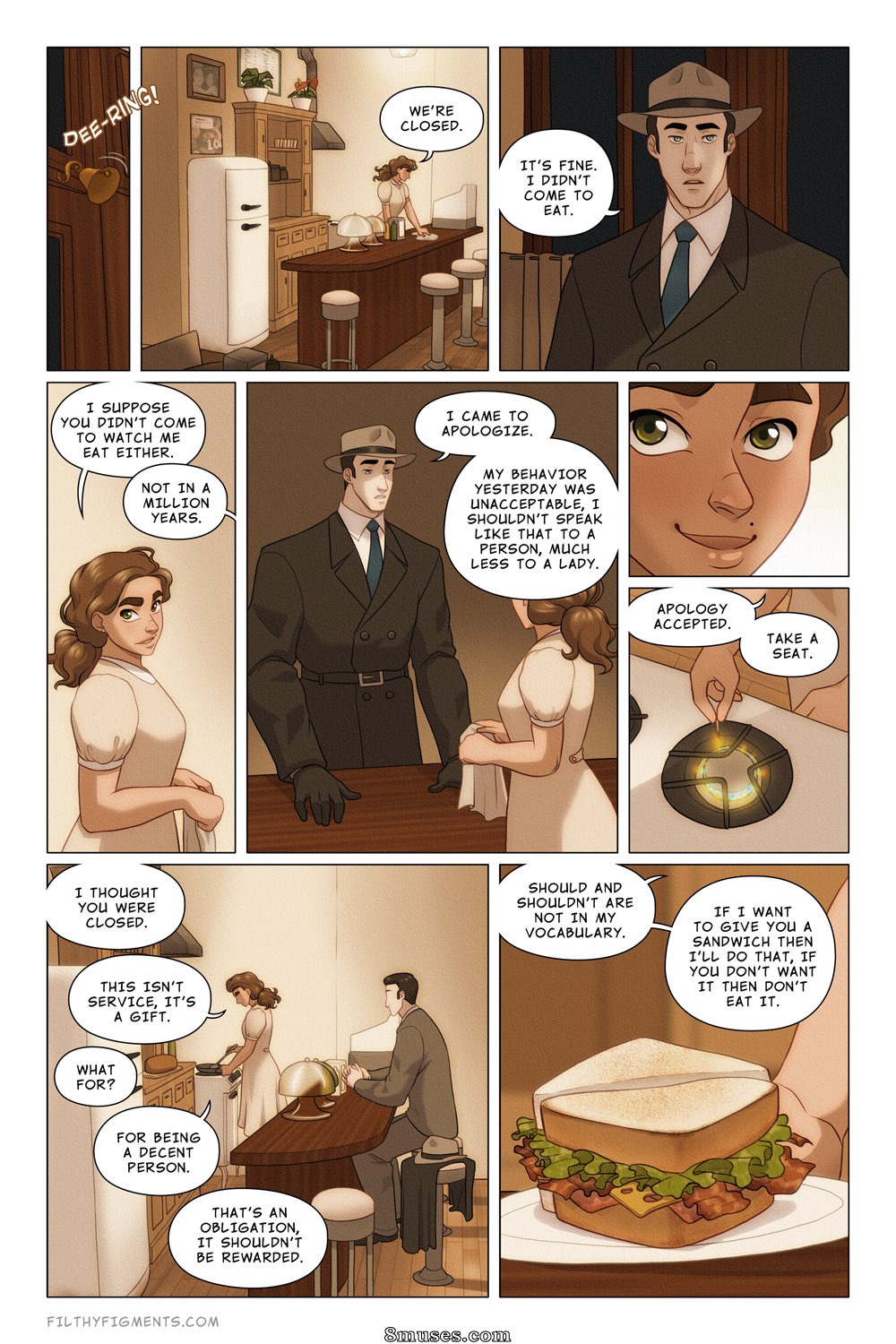 Filthy Figments Comics - Uma azeitona por cima - Página 7