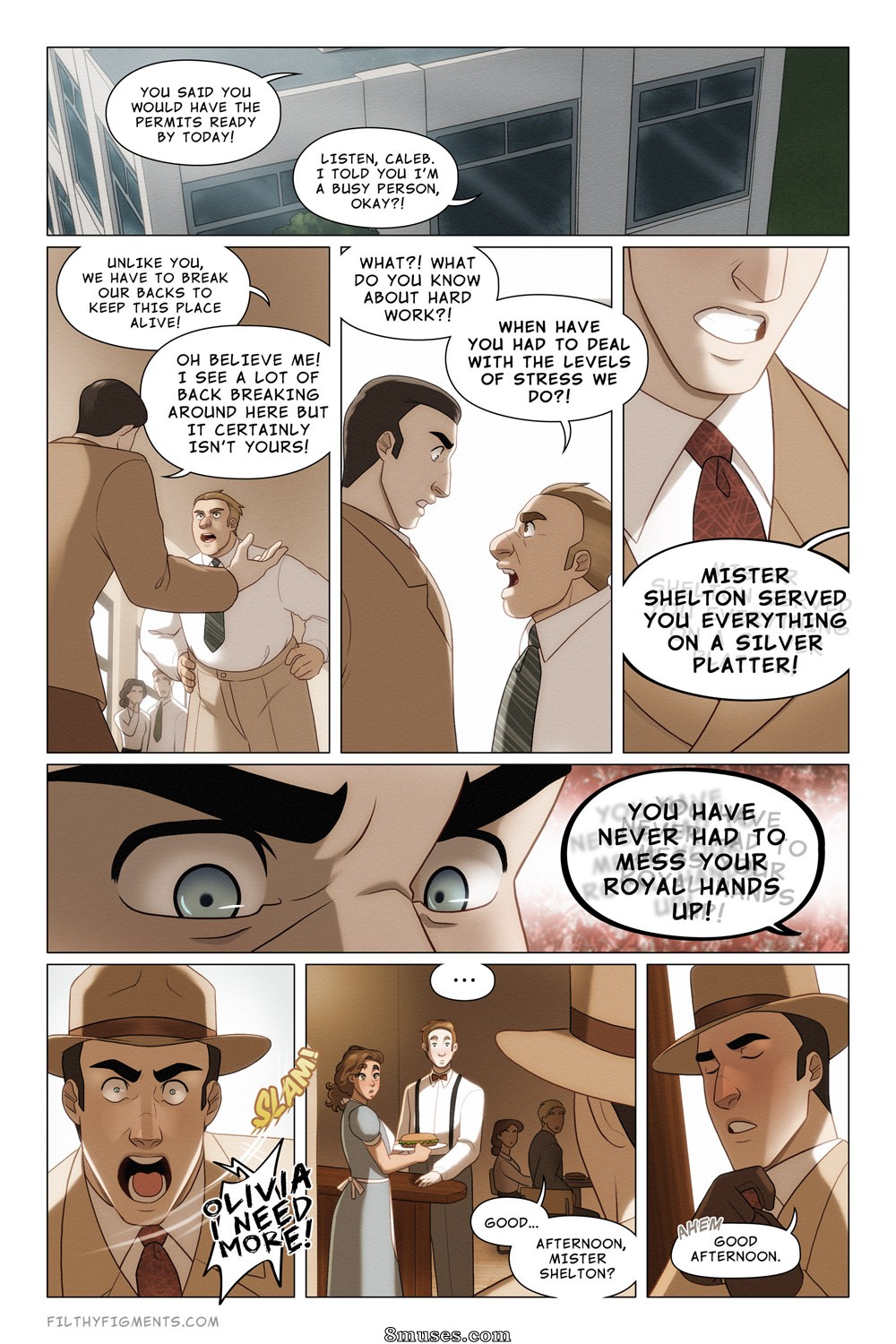 Filthy Figments Comics - Un olive sur le dessus - Page 16