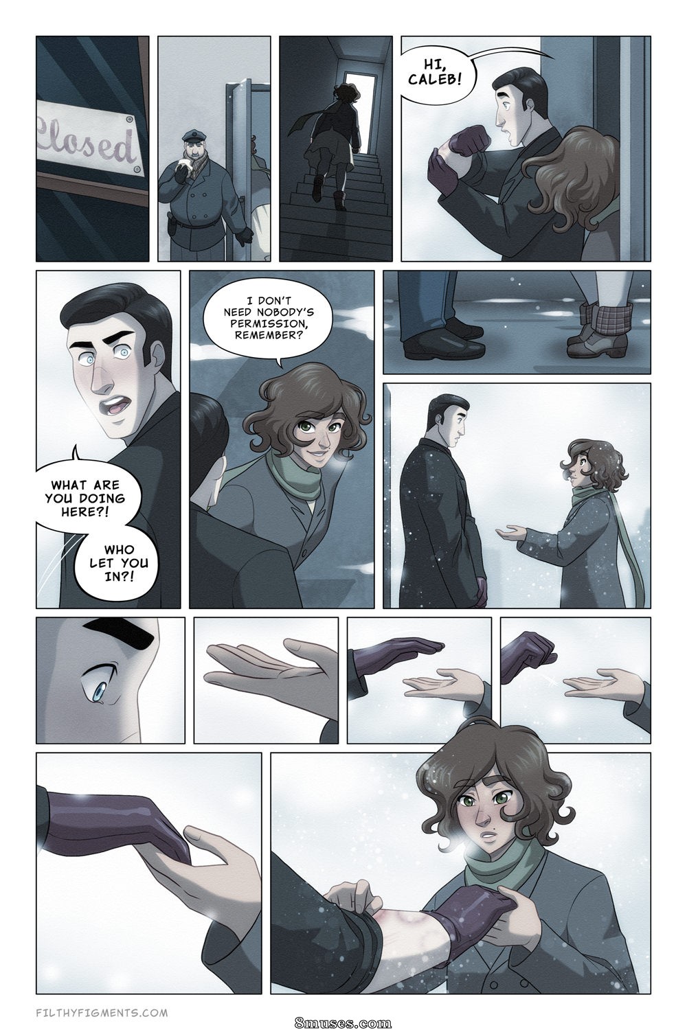 Filthy Figments Comics - Uma azeitona por cima - Página 13