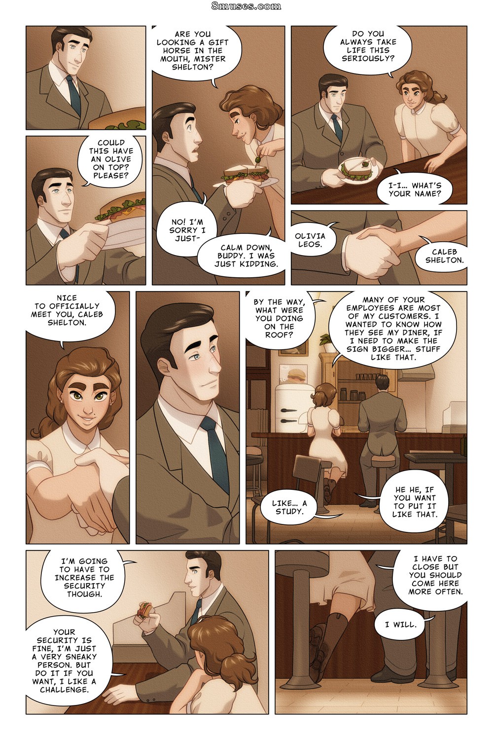 Filthy Figments Comics - Una aceituna encima - Página 8