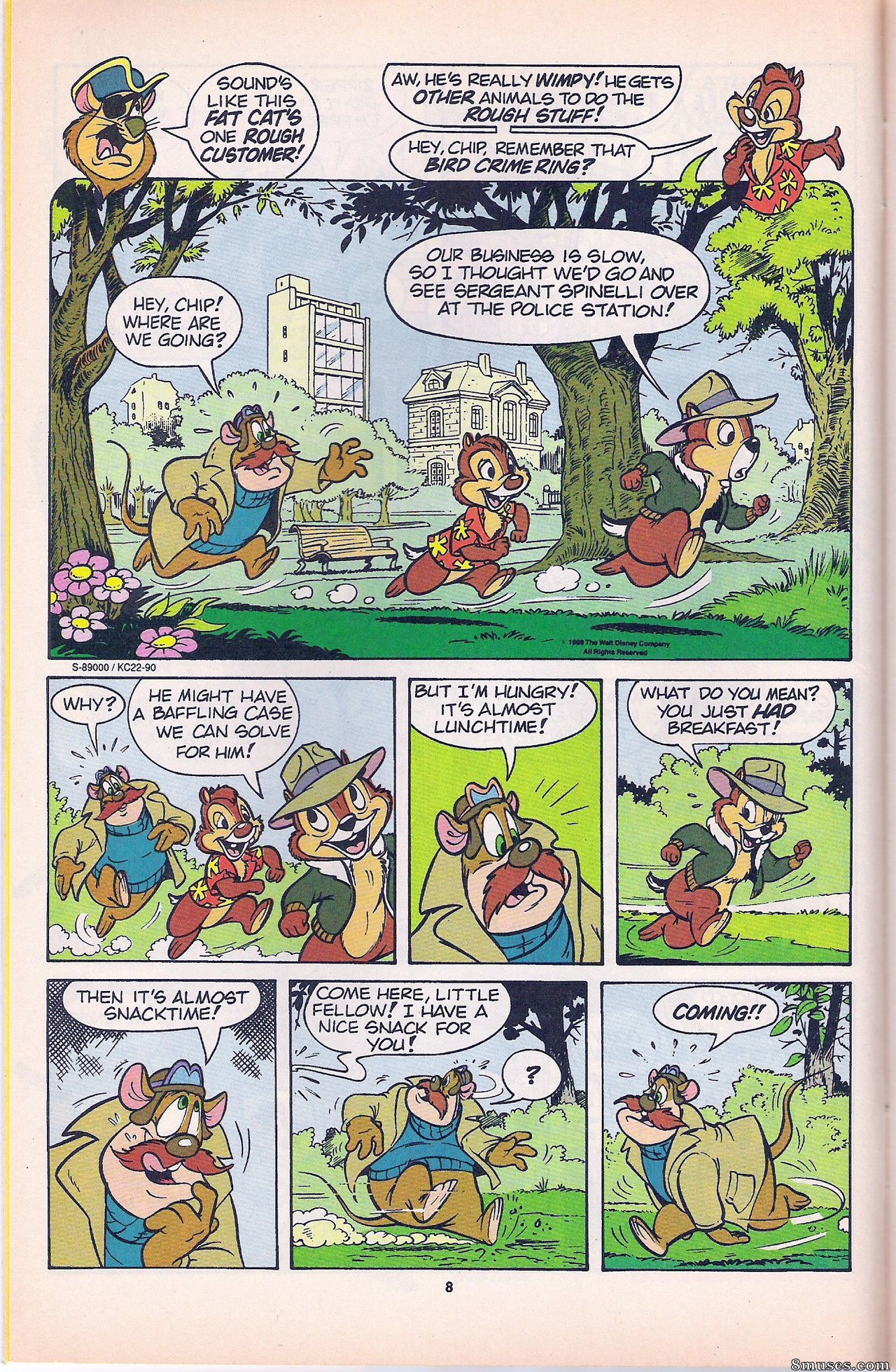 Chip e Dale - Resgate 1 - Chip e Dale: resgate 7 - Página 9