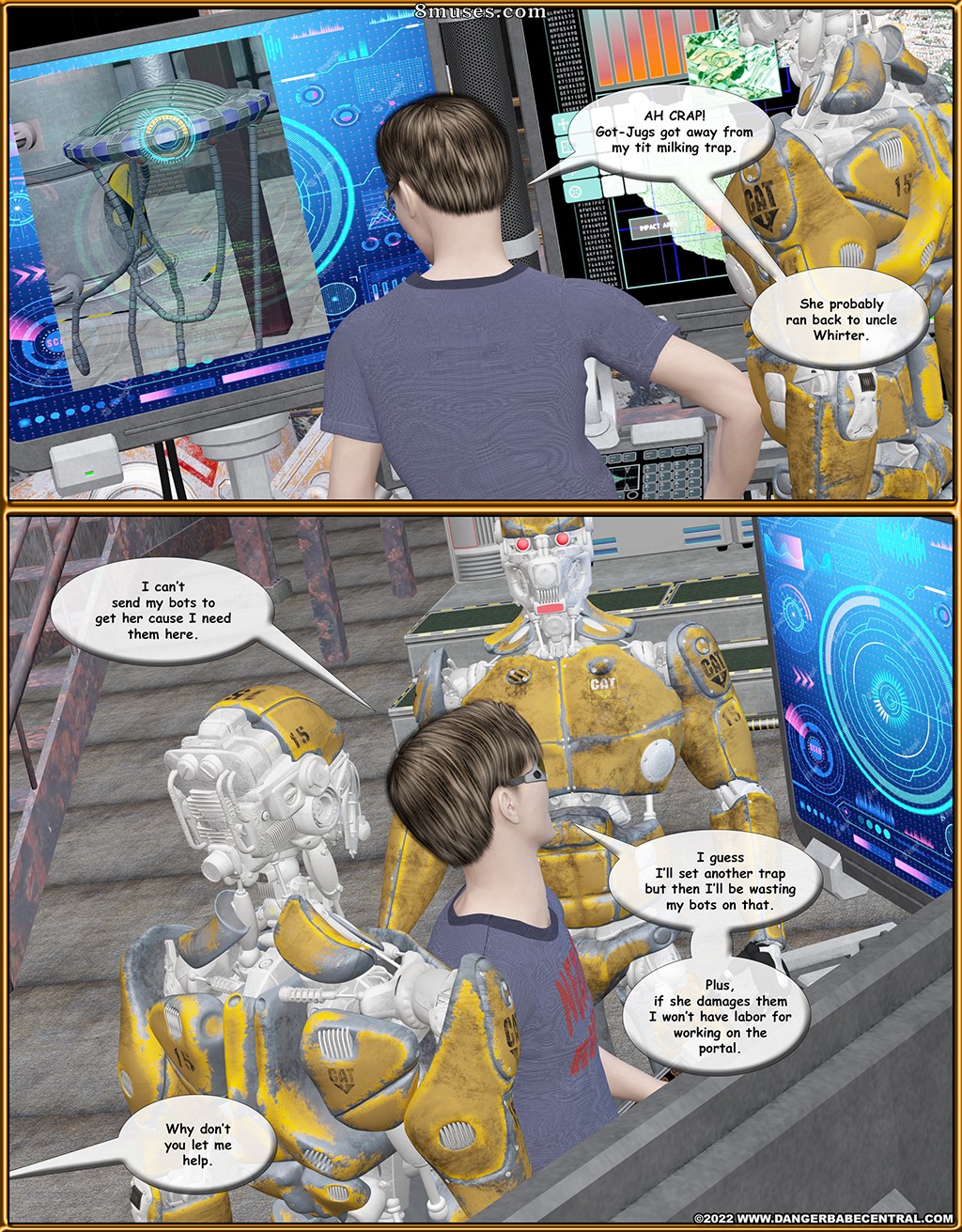 3D - Web of the Spider Horde - Page 212
