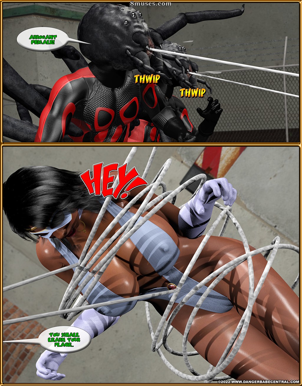 3D - Web of the Spider Horde - Page 9