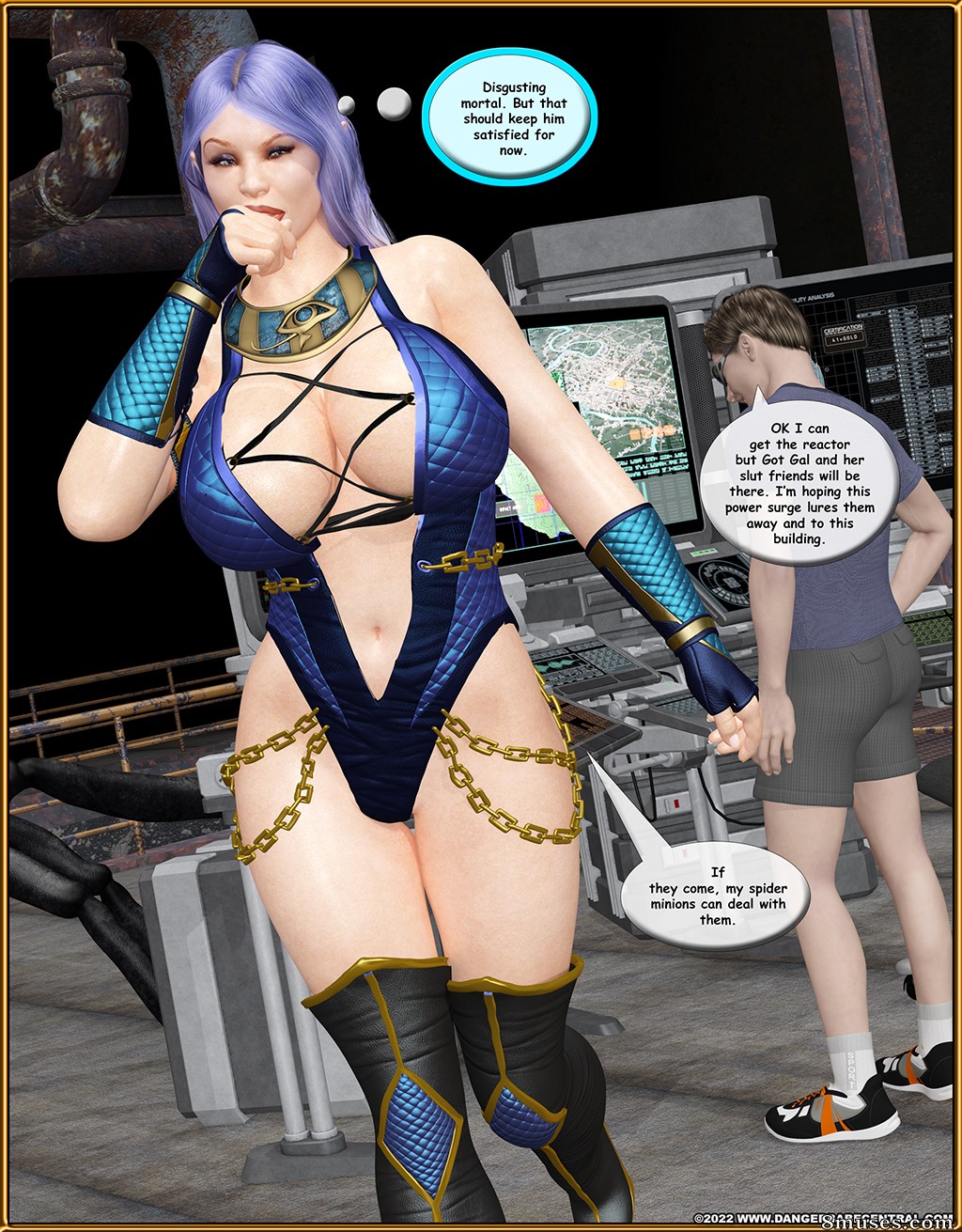 3D - Web of the Spider Horde - Page 111