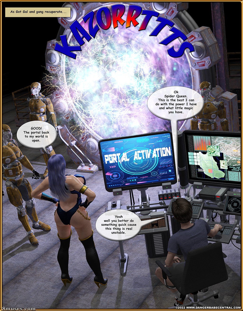 3D - Web of the Spider Horde - Page 104