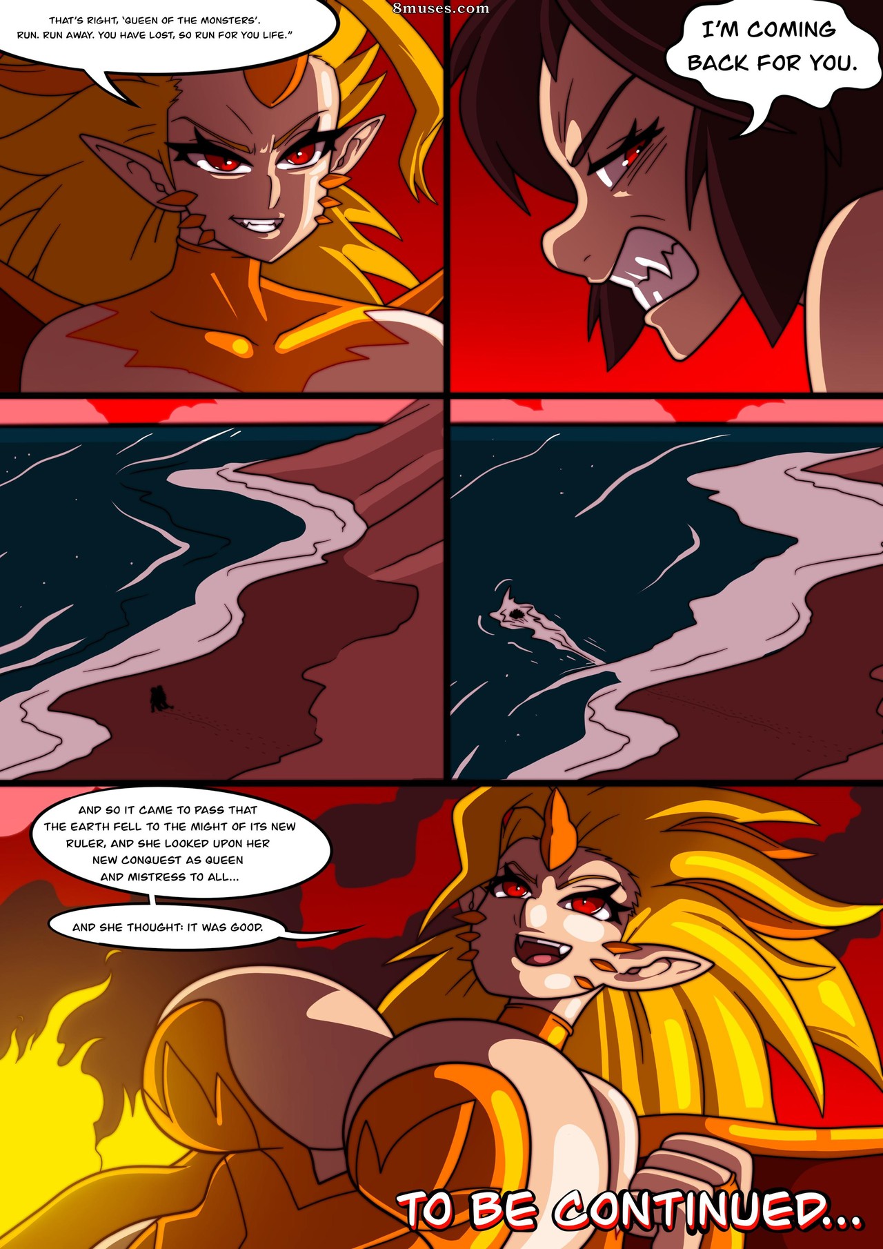 Page 22 | Witchking00-Comics/Kaiju-Girls/Issue-7 | 8muses - Sex Comics