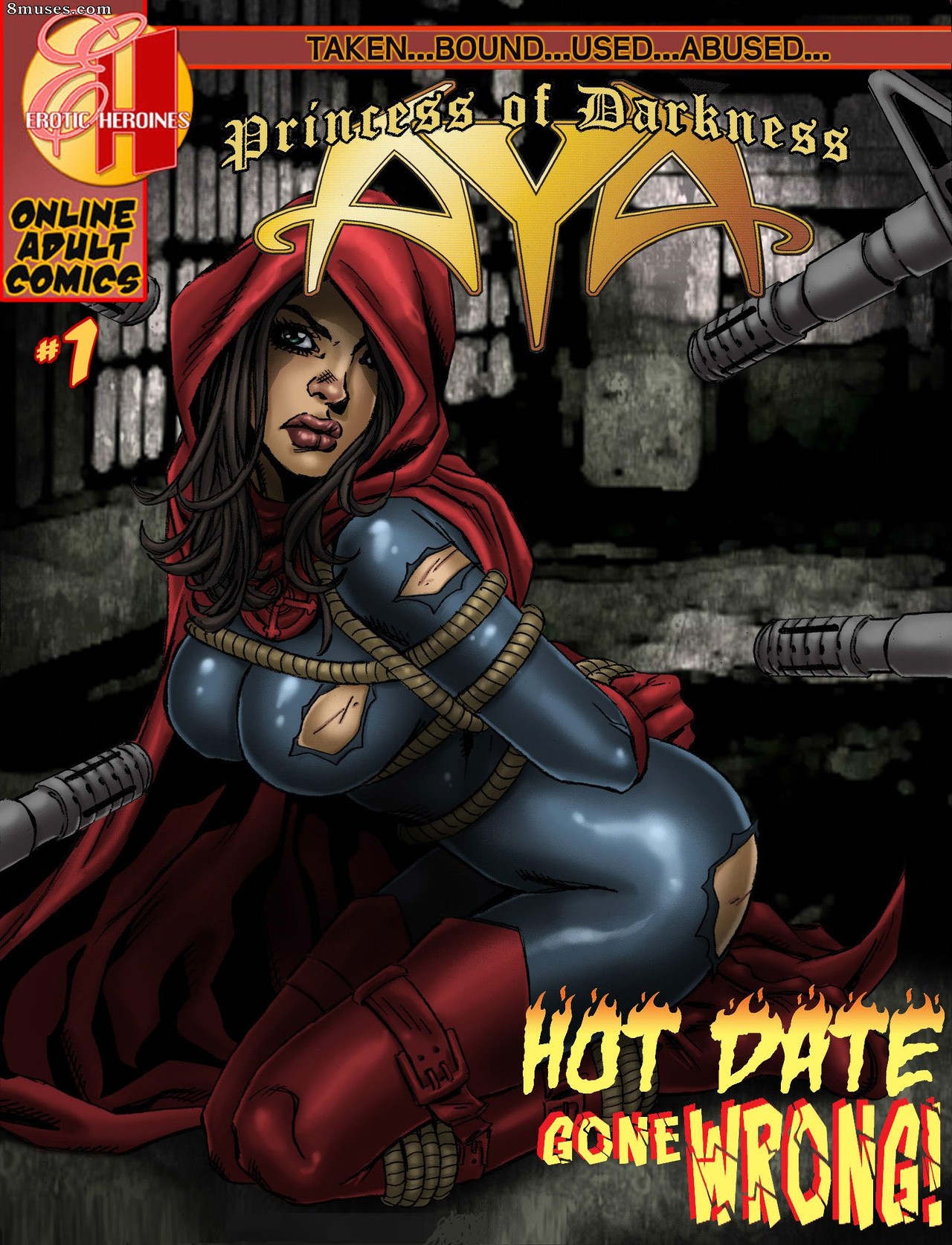 9 Superheroines Comics - Aya - The Princess of Darkness - Page 1