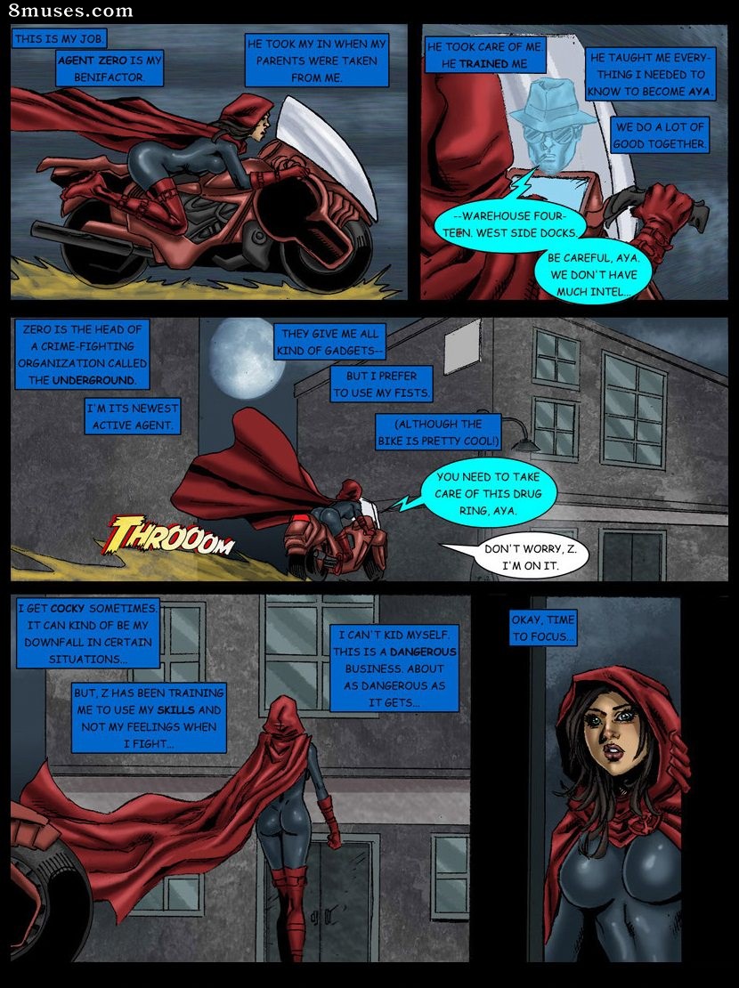 9 Superheroines Comics - Aya - The Princess of Darkness - Page 9