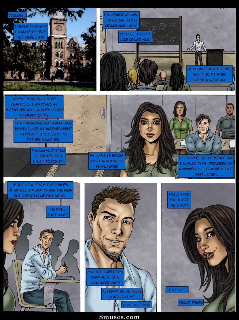 9 Superheroines Comics - Aya - The Princess of Darkness - Page 2