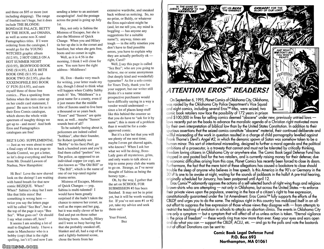 EROS Comics - Naring Sabina mistress of escapes 06 - Page 14