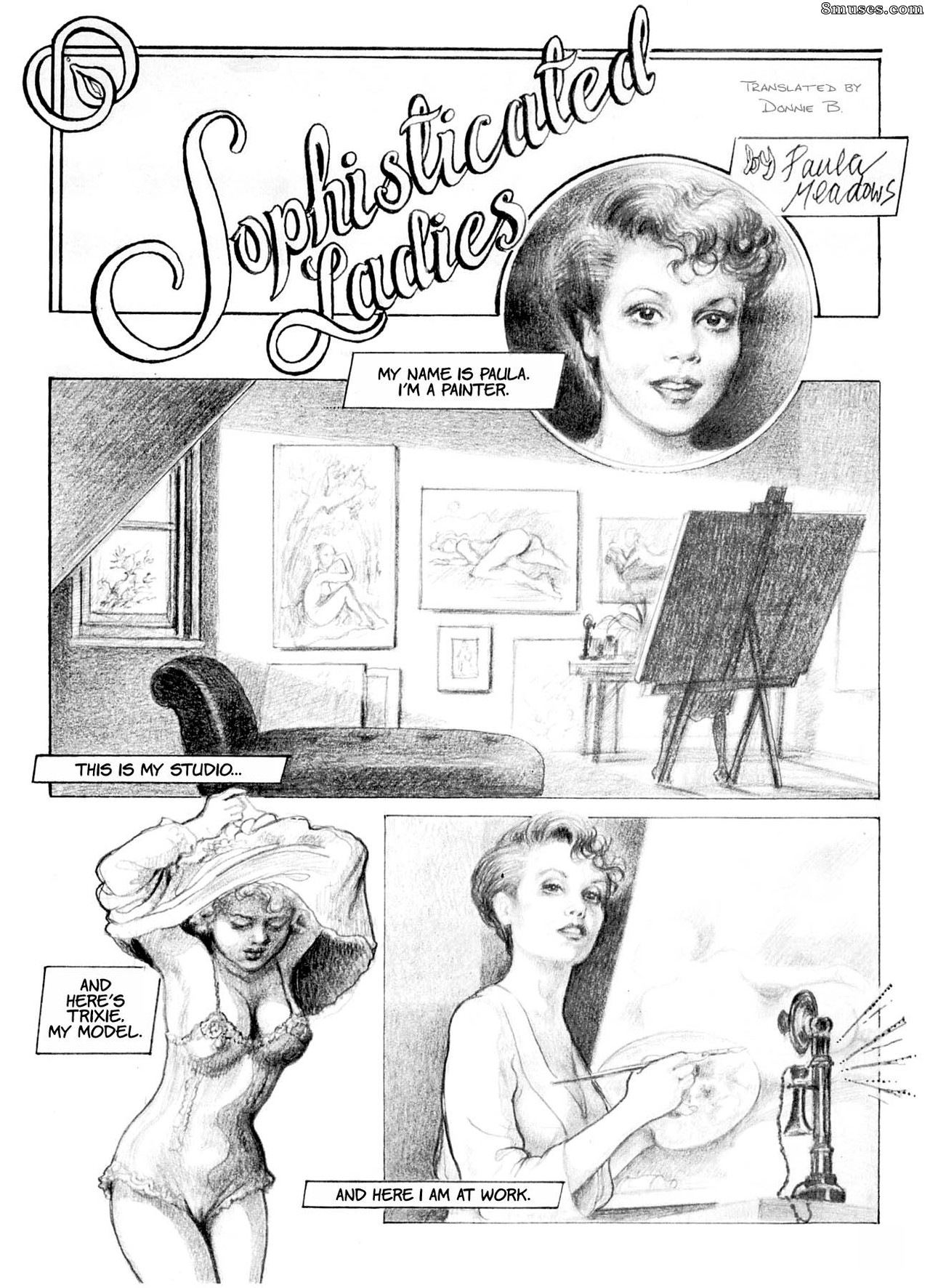 Classic Comics Collection - Damas sofisticadas - Página 1