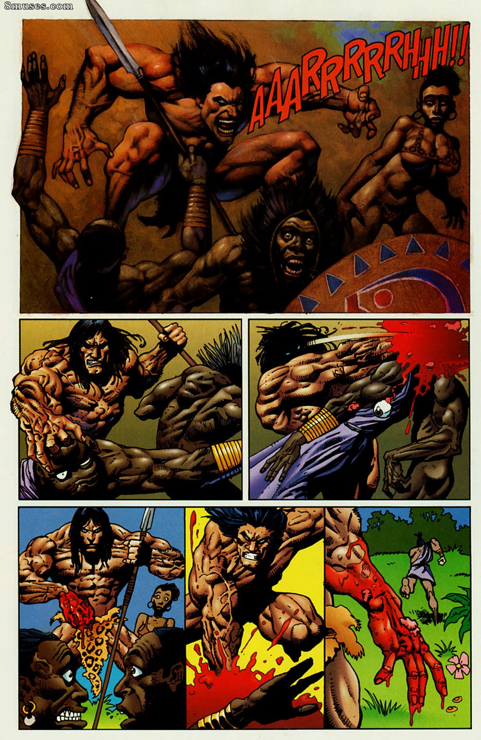 Latischa of the Lost World - Issue 1 - Page 9