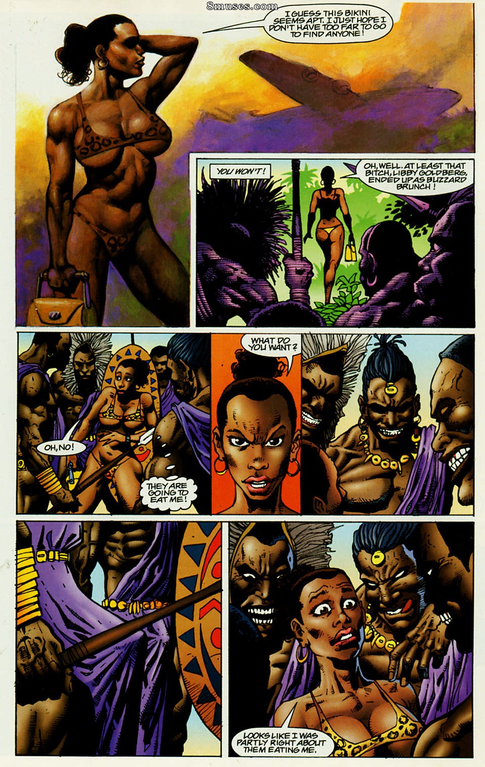 Latischa of the Lost World - Issue 1 - Page 8